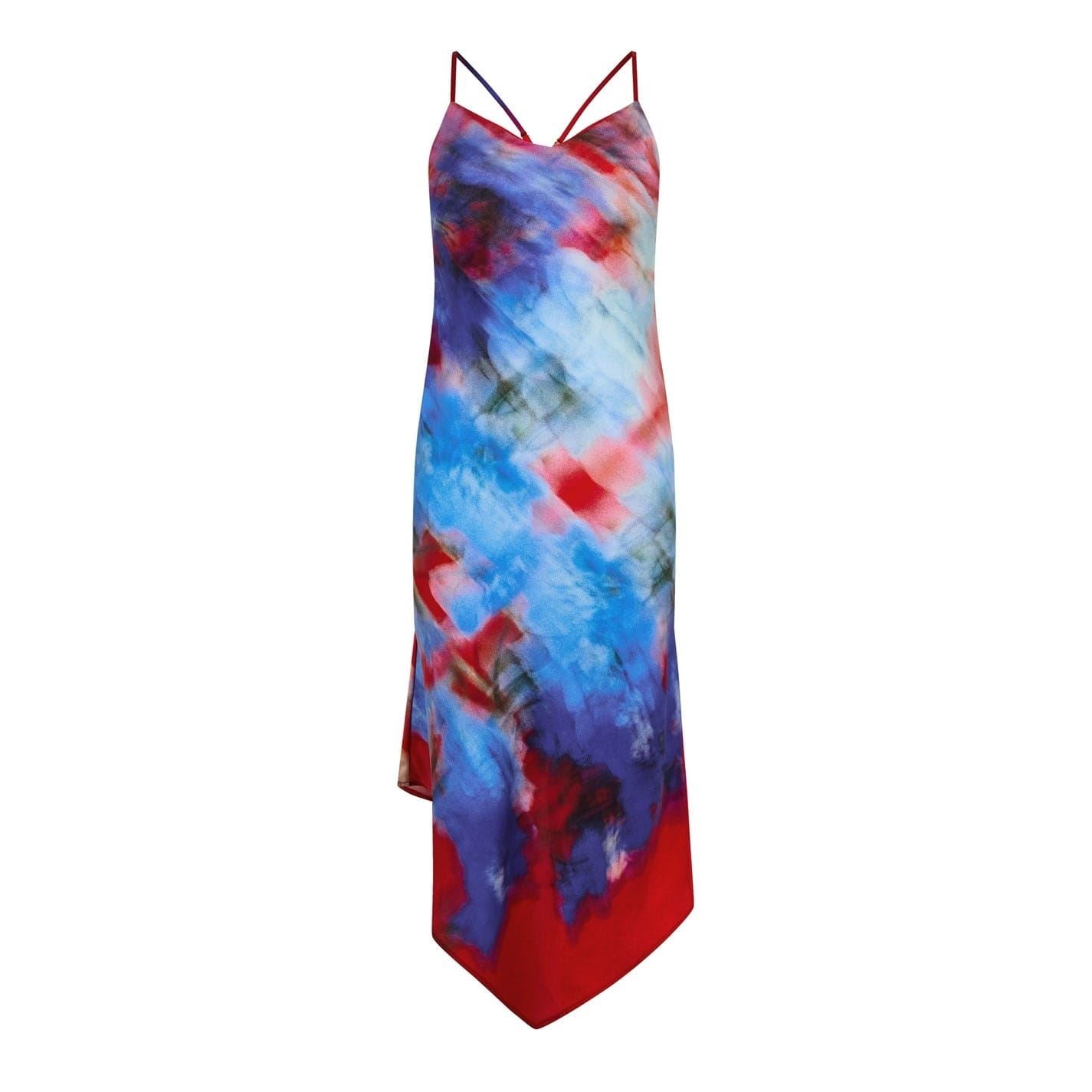 Fiorucci V-Neck Midi Slip Dress