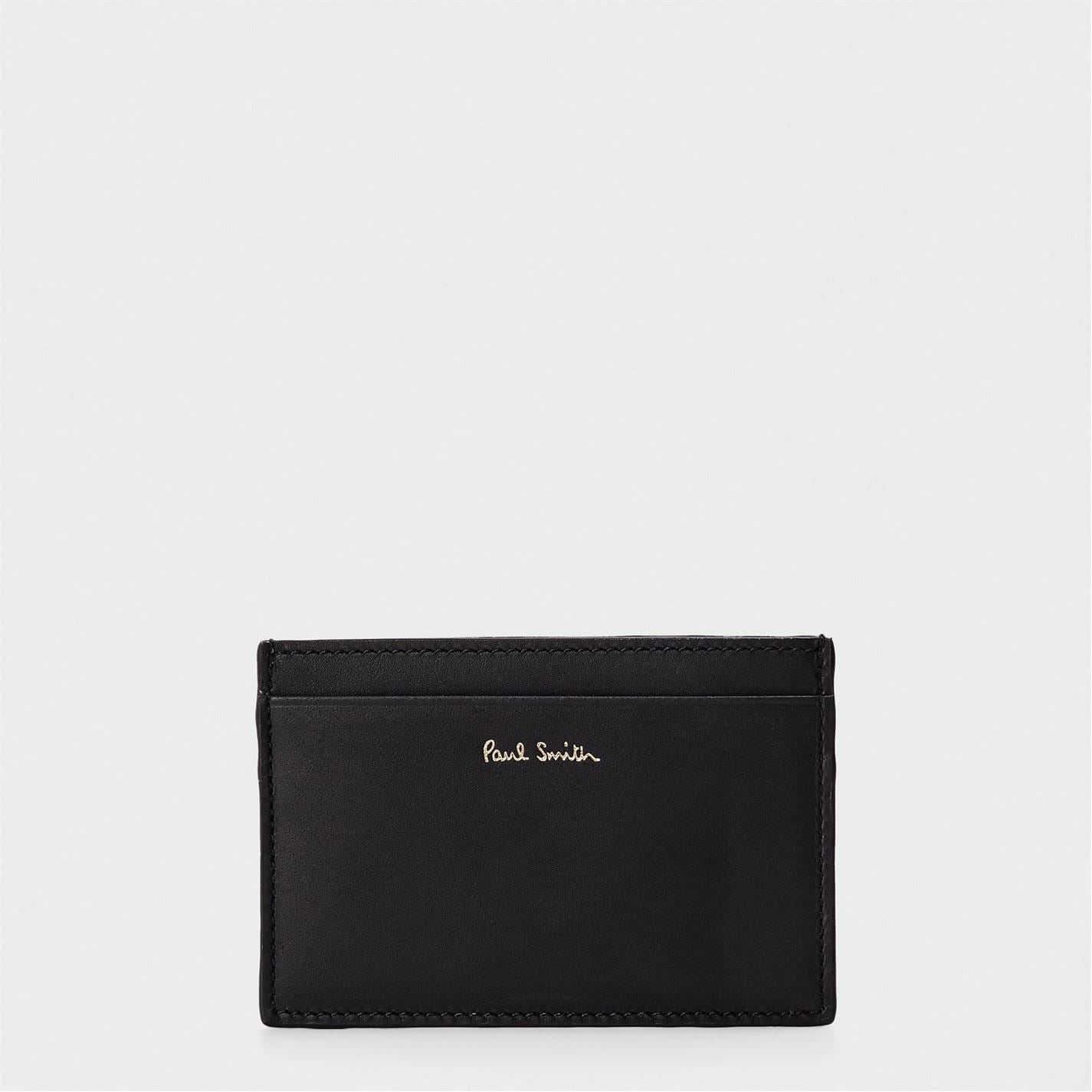 Paul Smith Rectangle Shape Card Holder with Logo