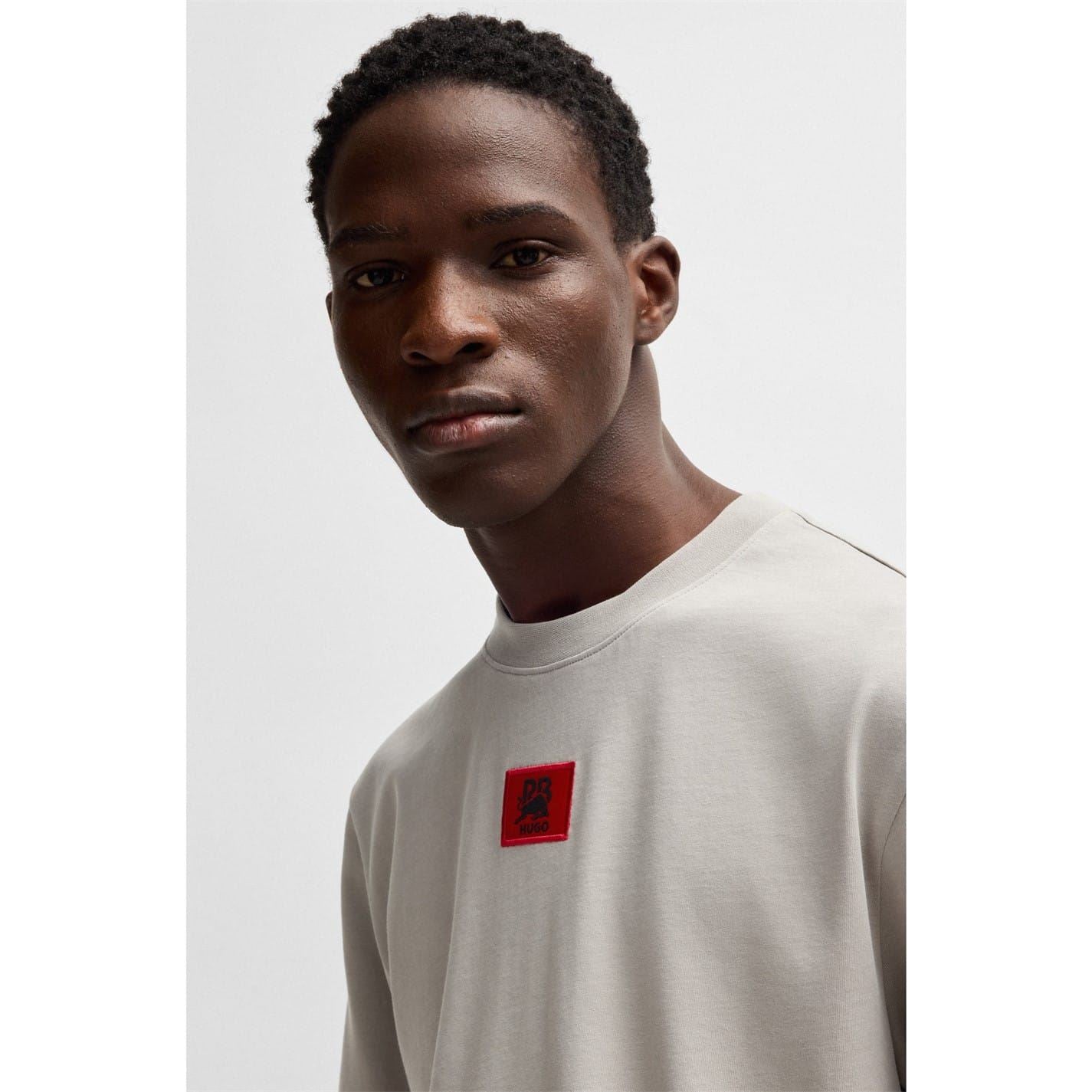 Hugo x Racing Bulls Bull Motif Relaxed Fit T-Shirt