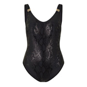 Biba Carmen Snake Skin Textured Swimsuit