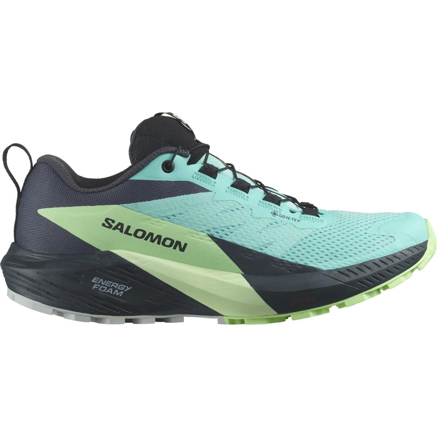 Salomon Womens Sense Ride 5 Goretex Trail Running Shoes