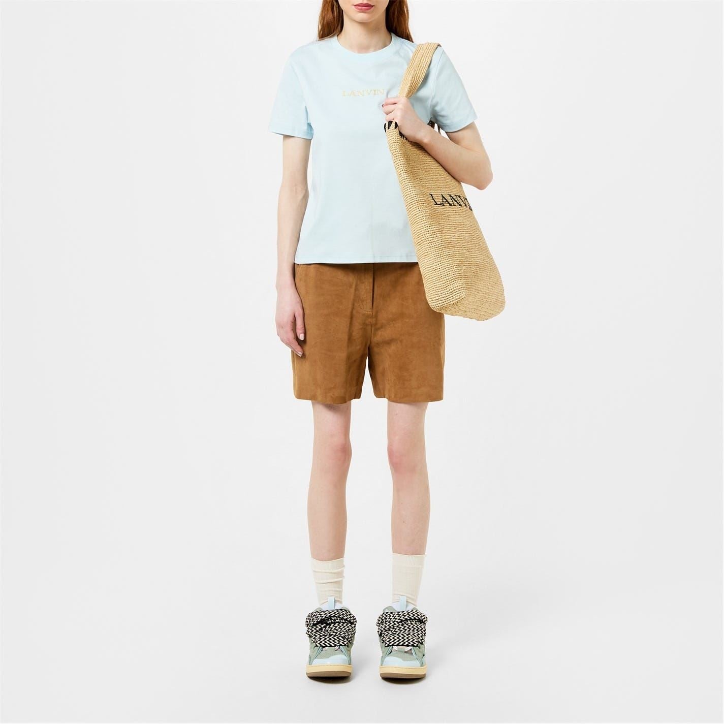 Lanvin Regular Fit Crew Neck Short Sleeve T-Shirt