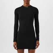Heron Preston High Neck Mini Bodycon Dress