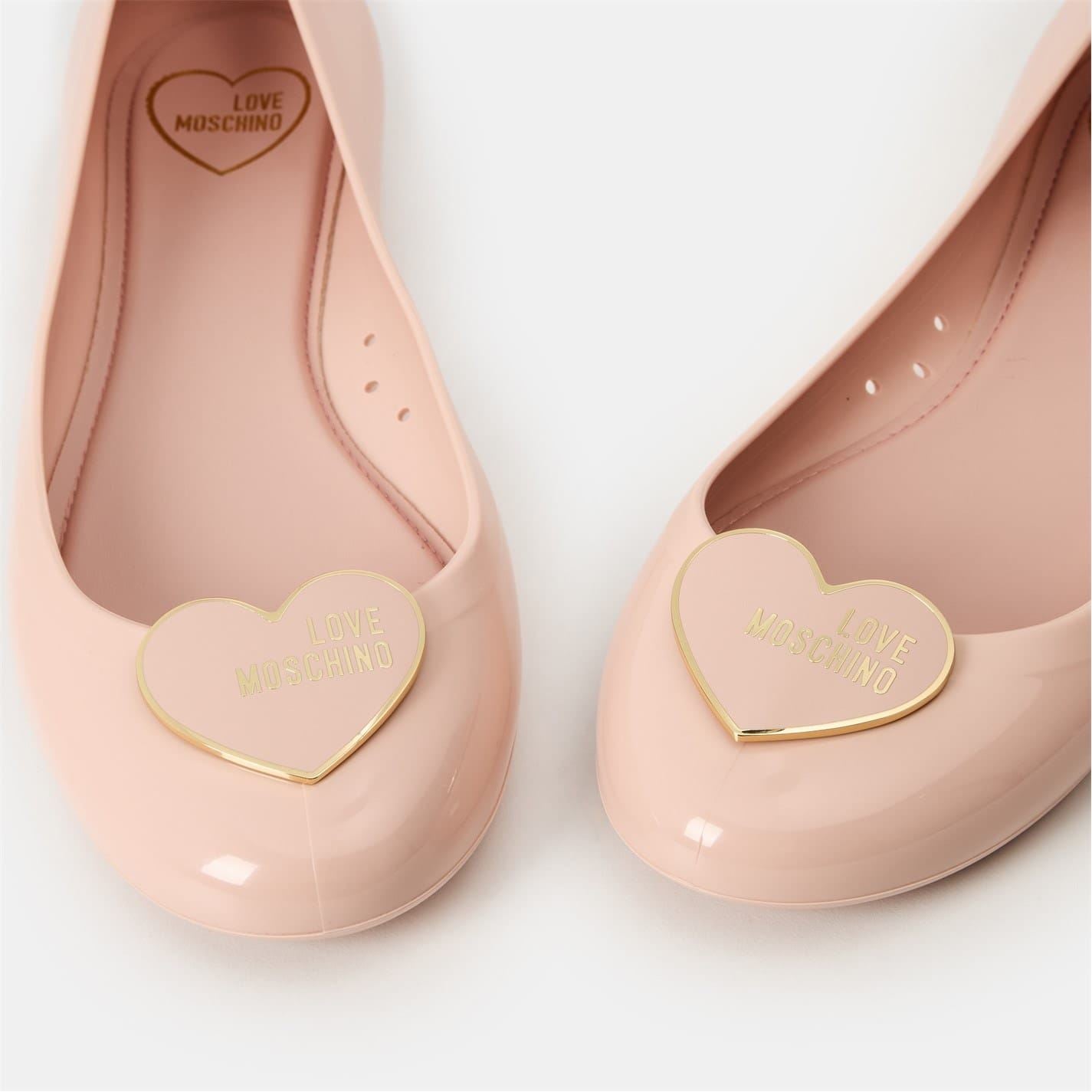 Love Moschino Jelly Ballet Pumps