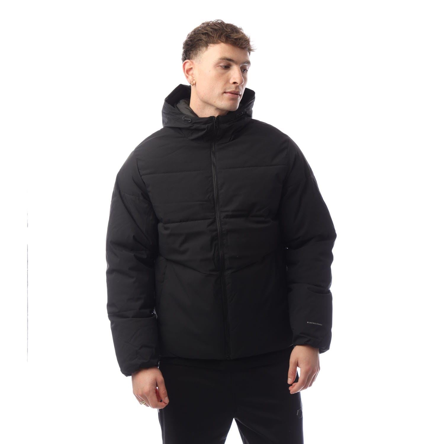 Jack and Jones Mens Brady Hooded Jacket