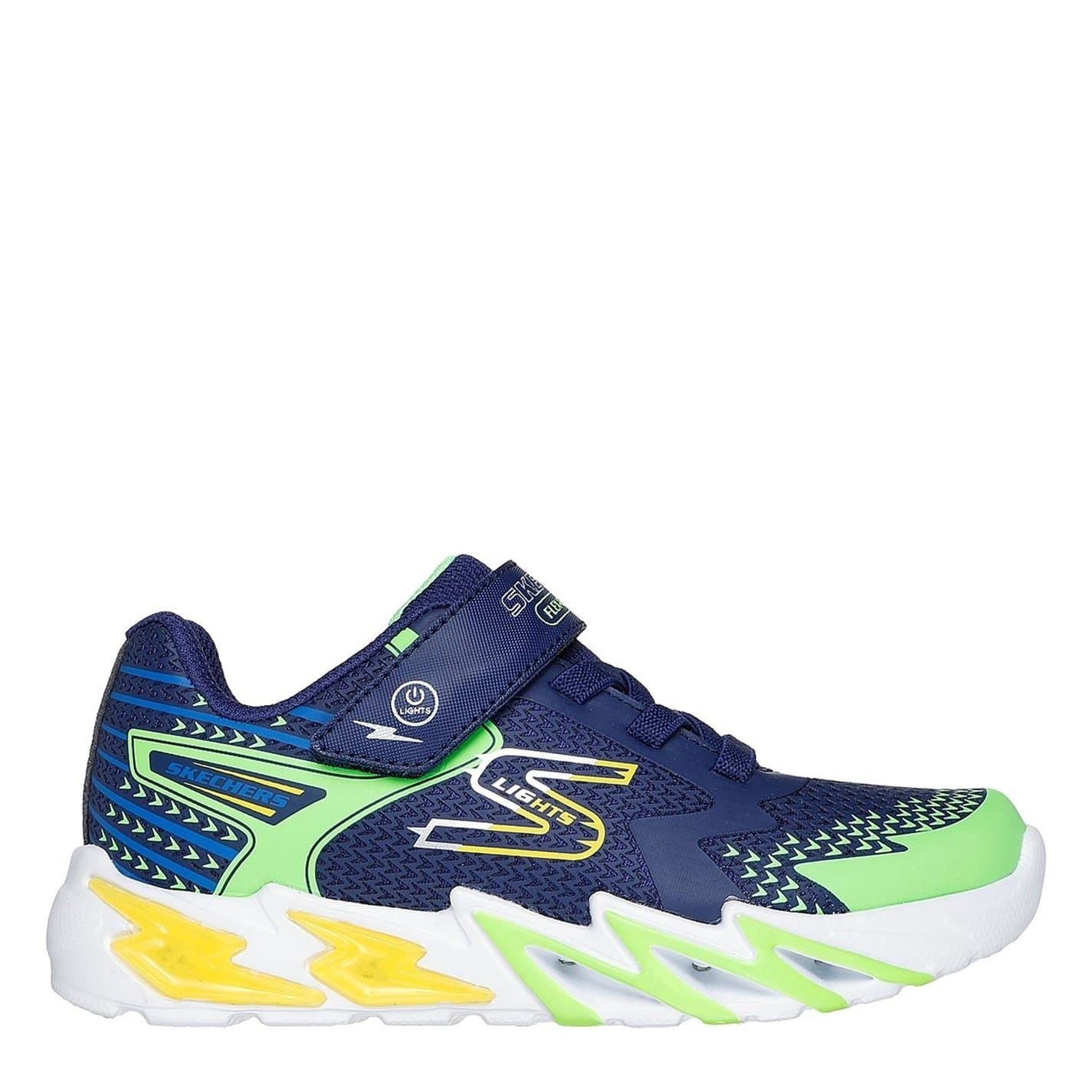 Skechers Flex Glow Child Boys Trainers