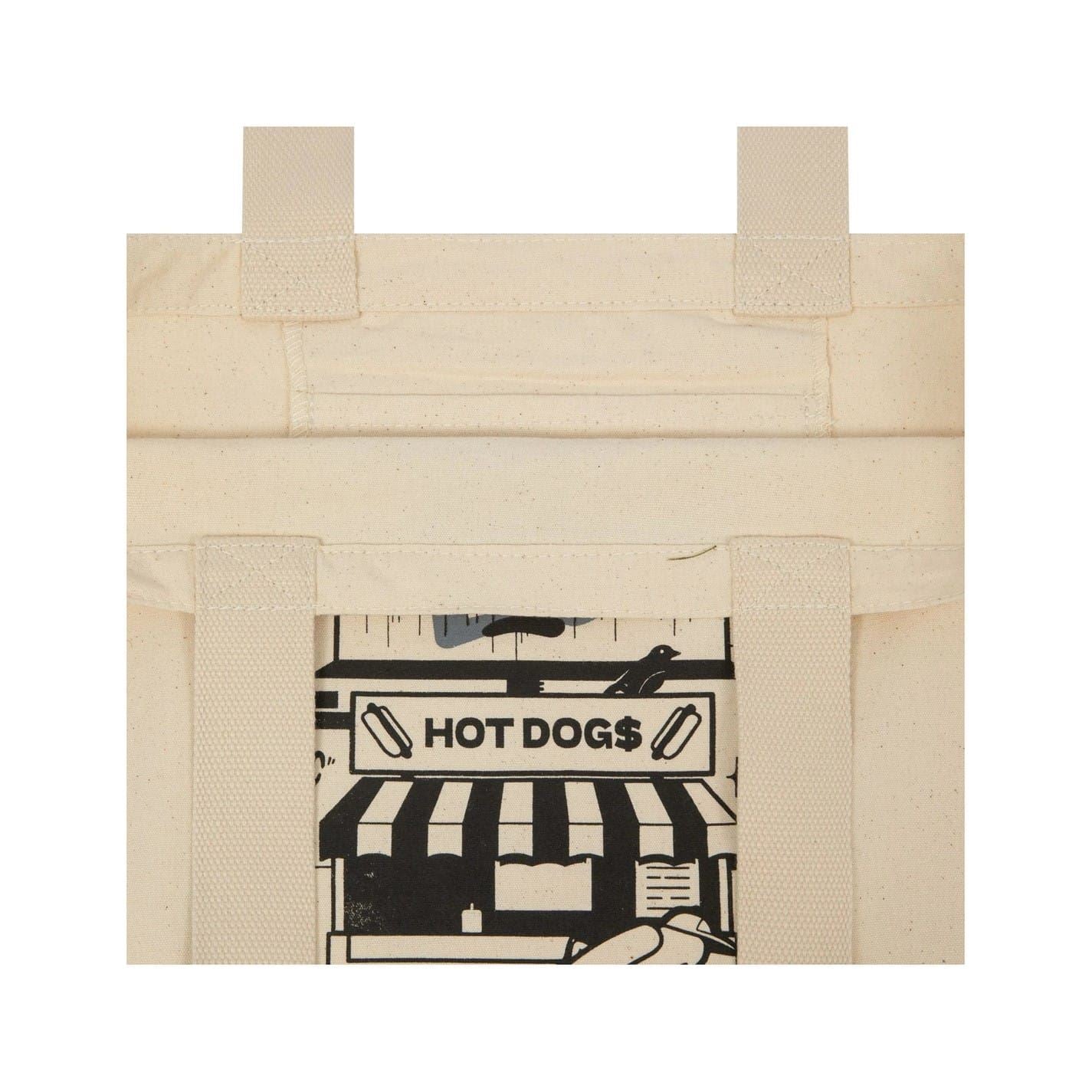 New Era Lettering Graphic Print Tote