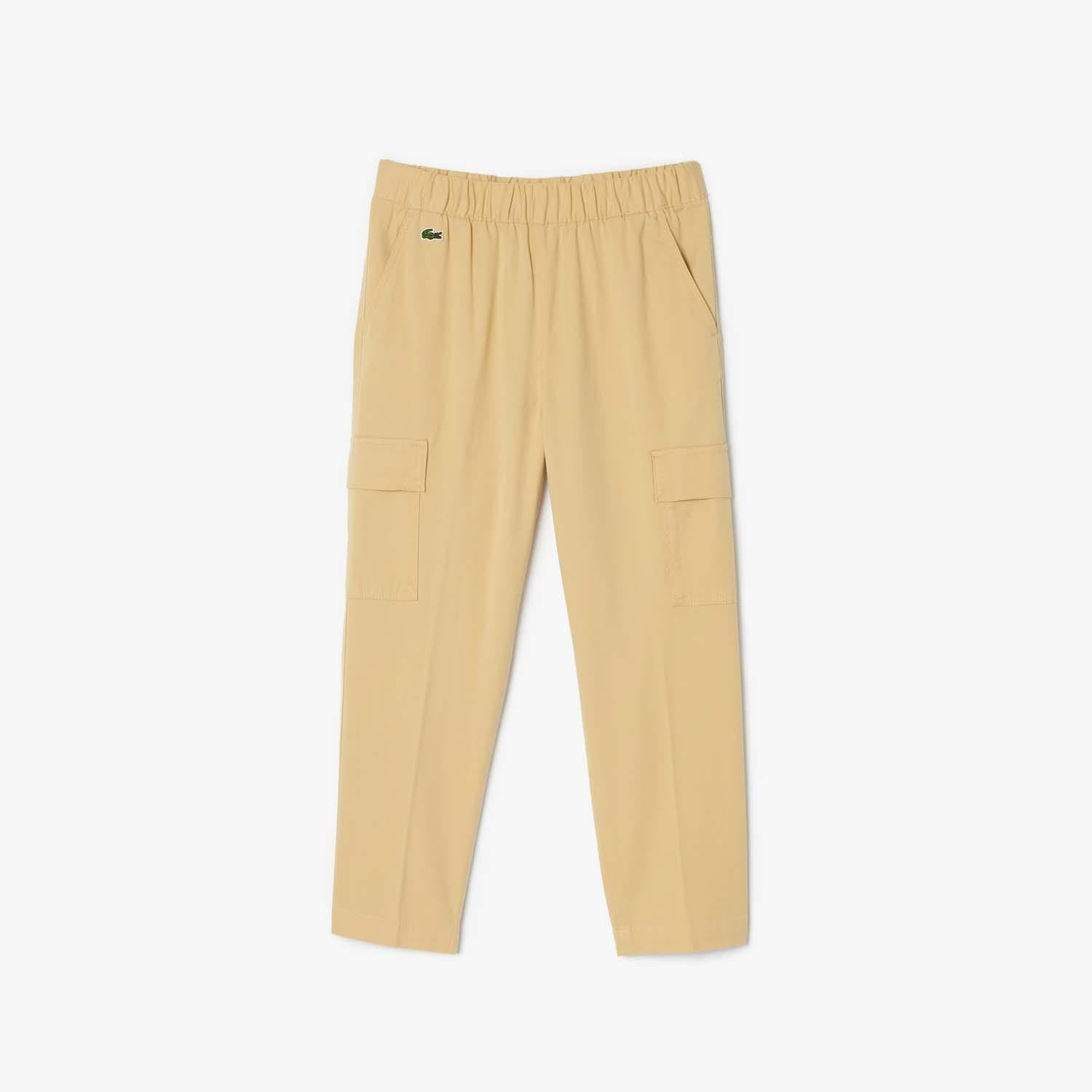 Lacoste Juniors Lightweight Garbardine Cargo Pants