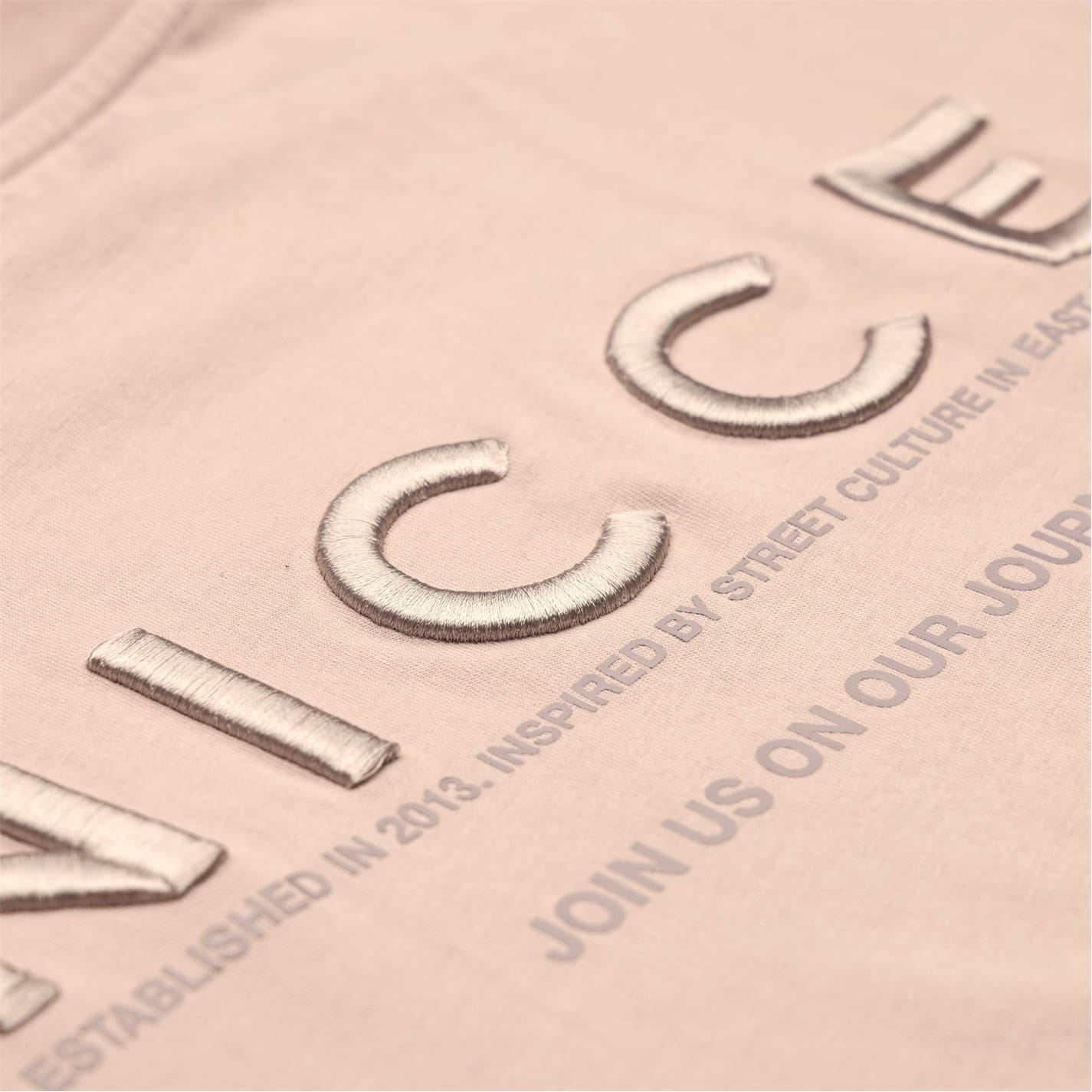 Nicce Oversize Fit Crew Neck Boyfriend T-Shirt