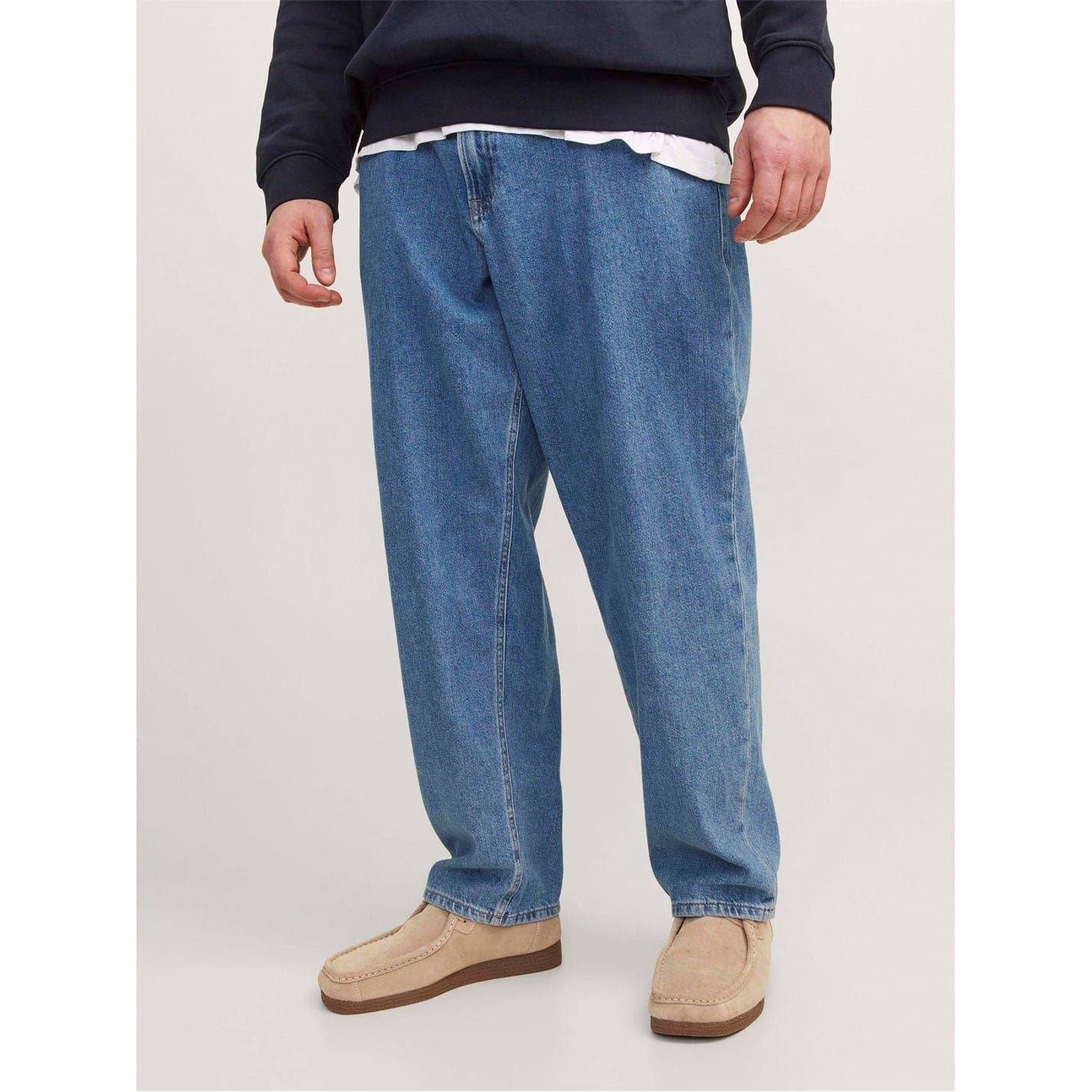 Jack and Jones Chris Wide Leg Mid Rise Jeans
