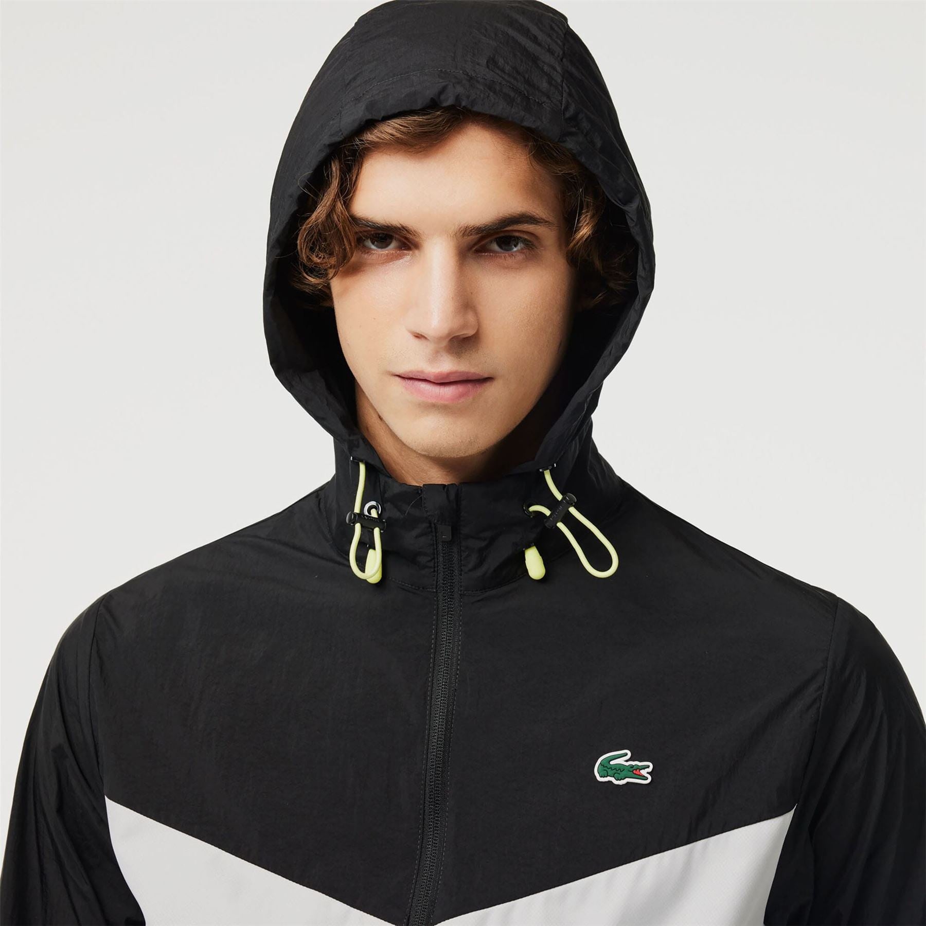 Lacoste Water Resistant Packaway Sport Jacket