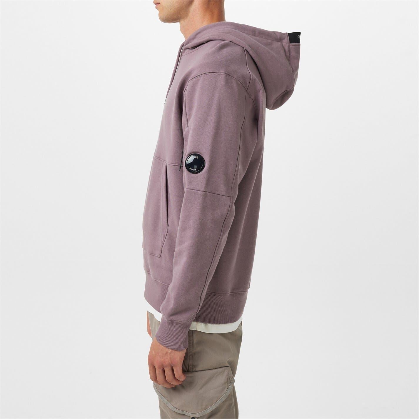 C.P. Company Diagonal Raised Fleece Hoodie