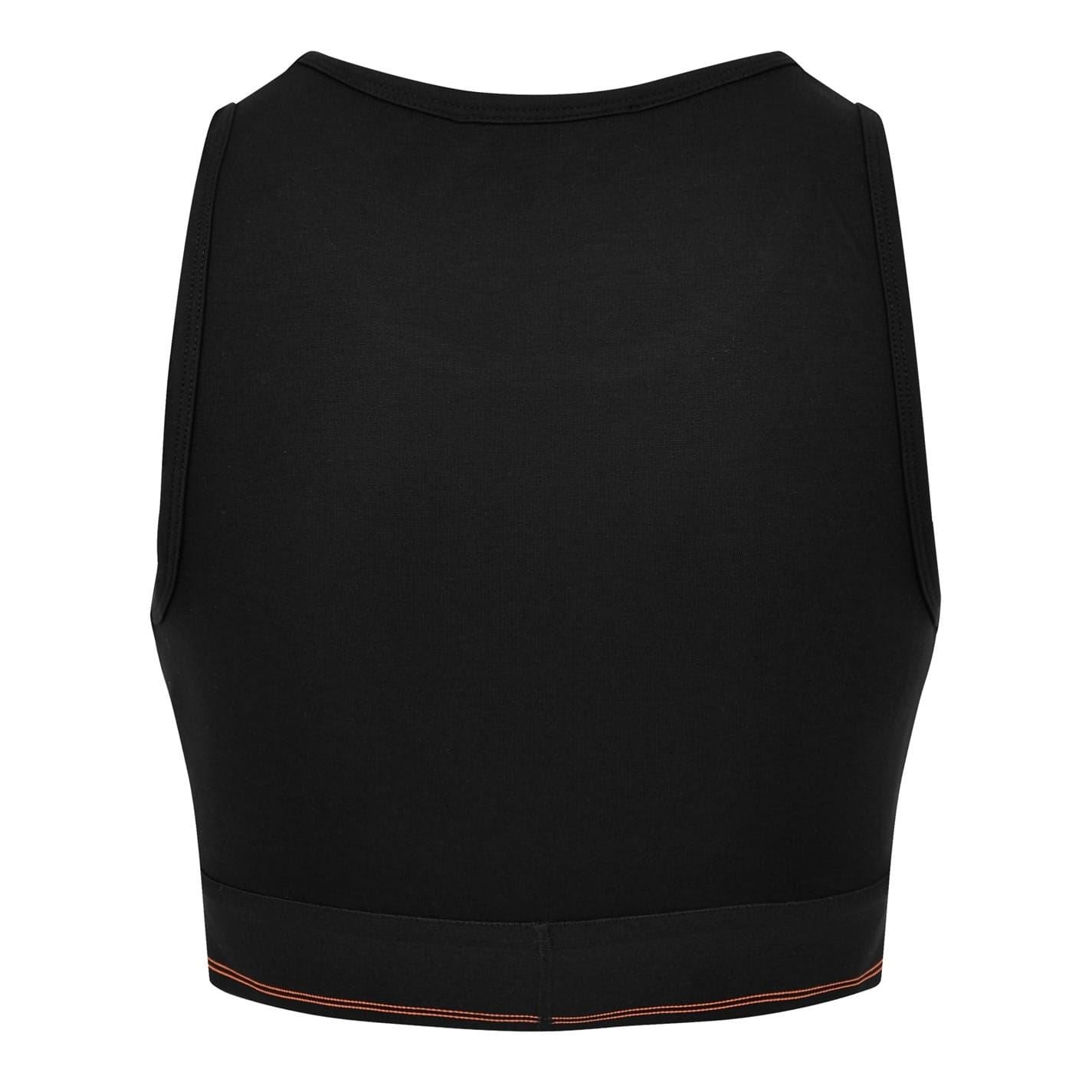 Rabanne Cropped Slim Fit Crew Neck Tank