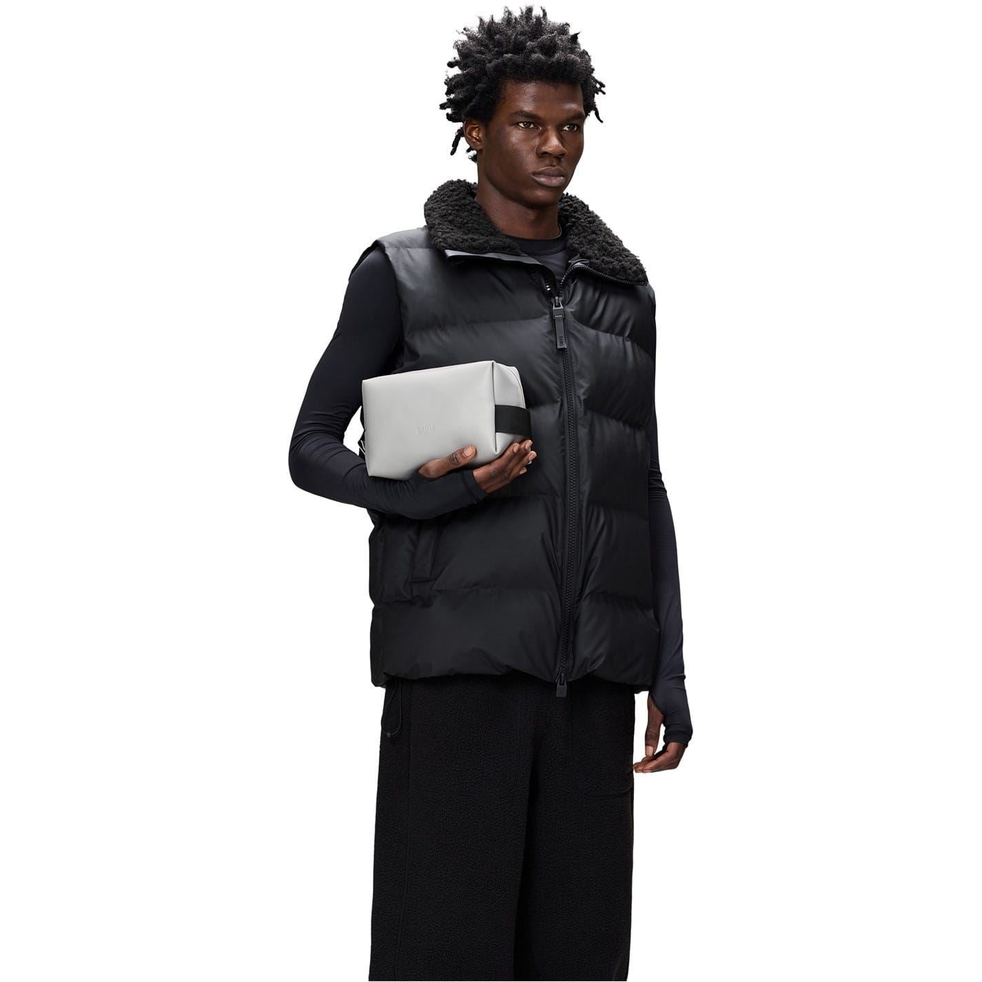 Rains Small Wash Bag with Logo