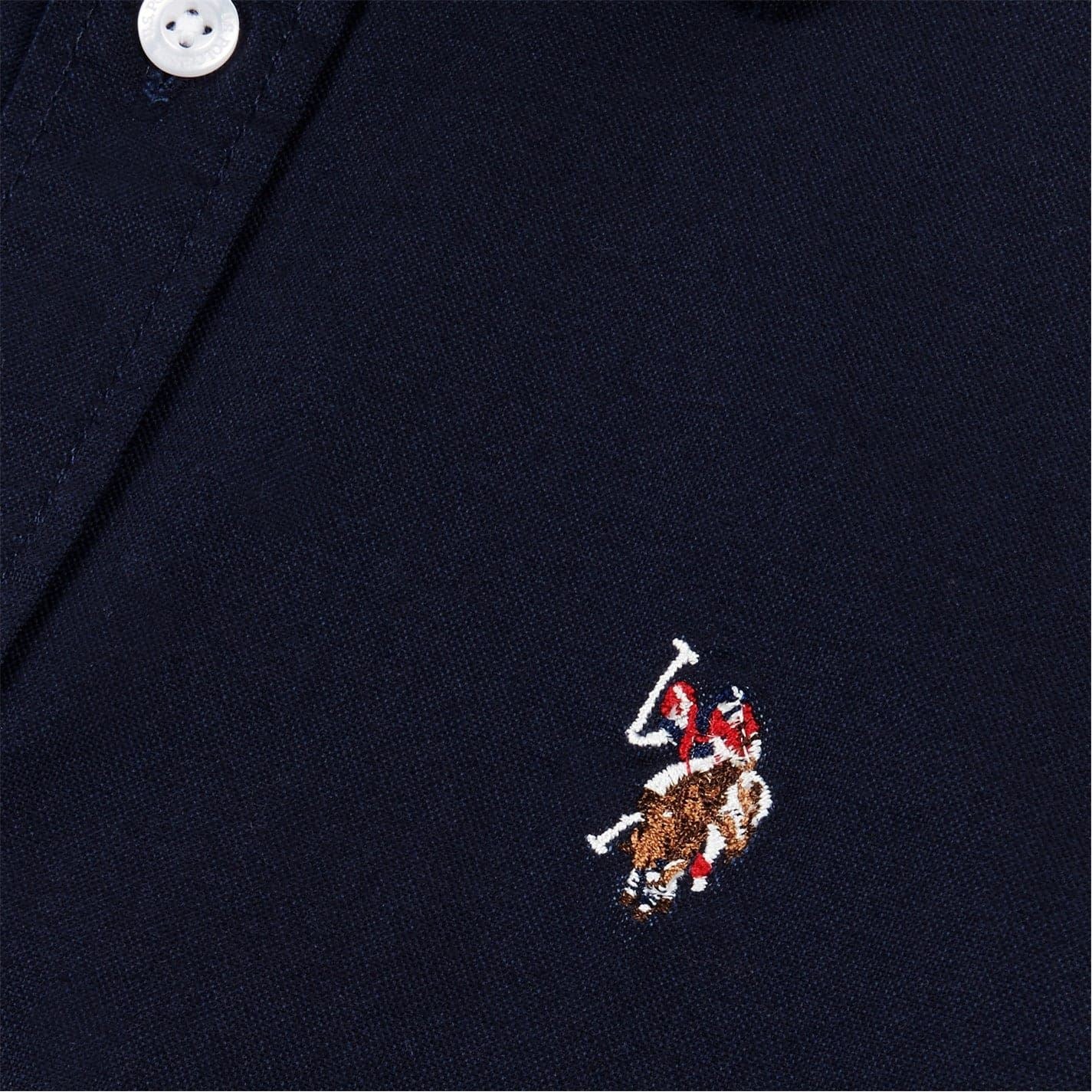 US Polo Assn Mens Polo Oxford Short Sleeve Shirt