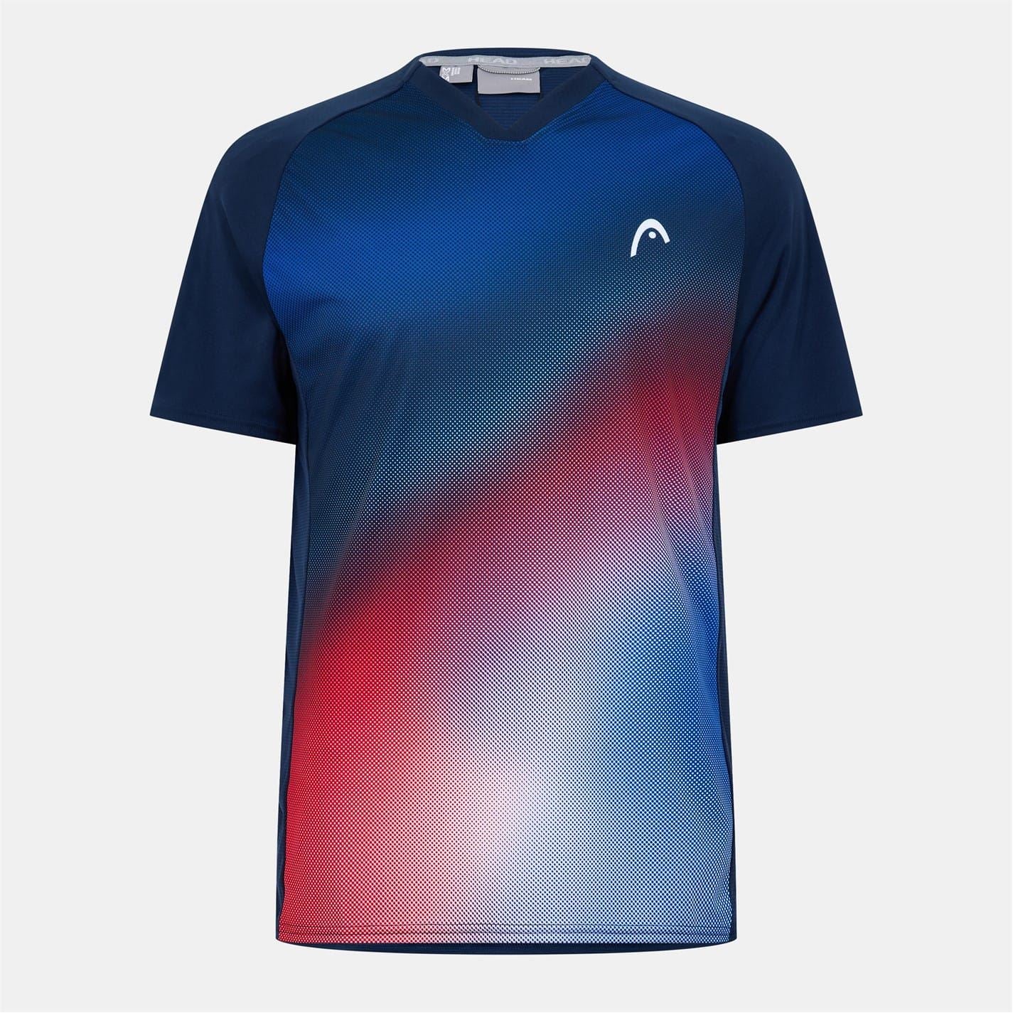 Head V-Neck Raglan Sleeve Jersey Competition T-Shirt