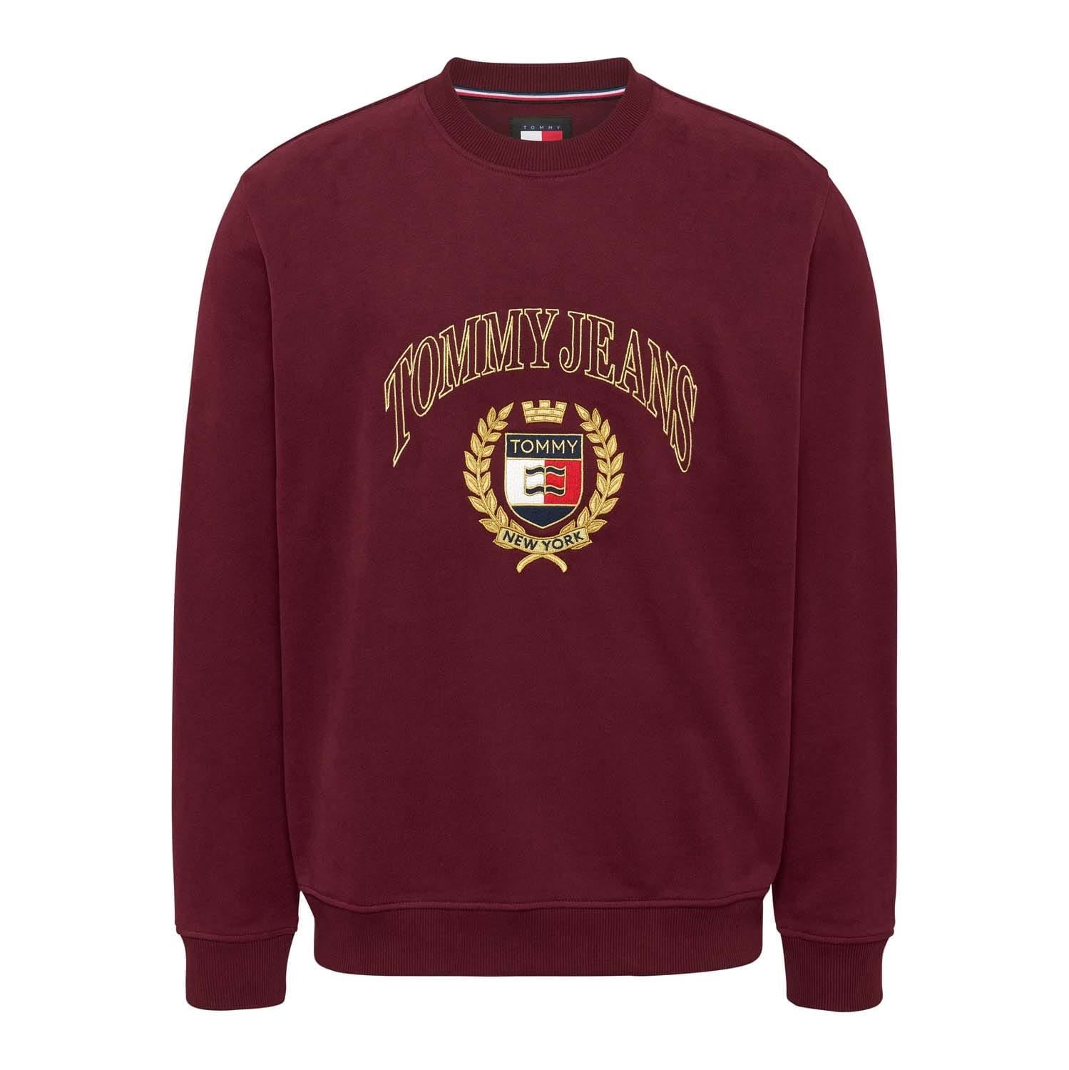 Tommy Hilfiger Logo Embroidery Crewneck Sweatshirt
