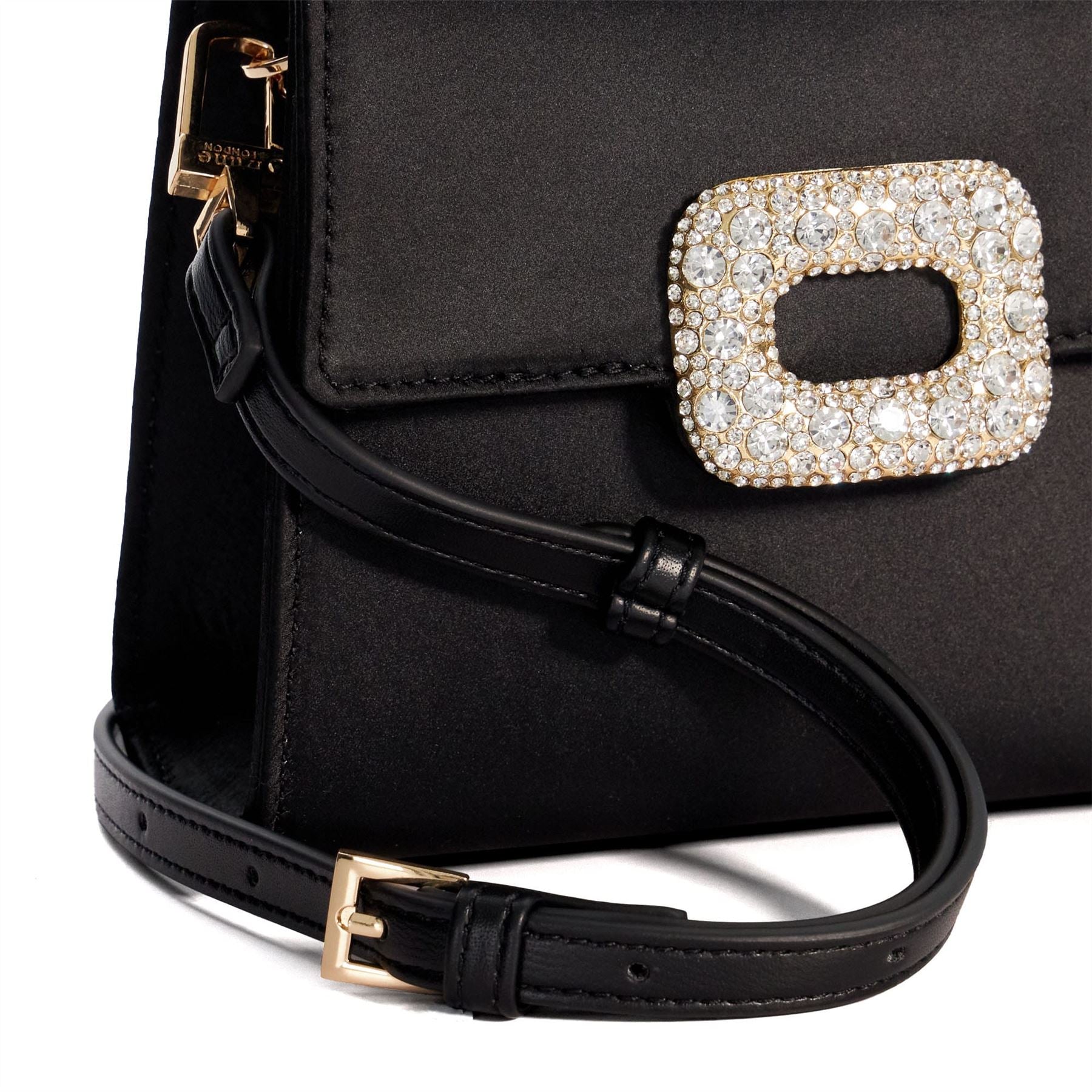 Dune London Bolenna Brooch Detail Top Handle Bag
