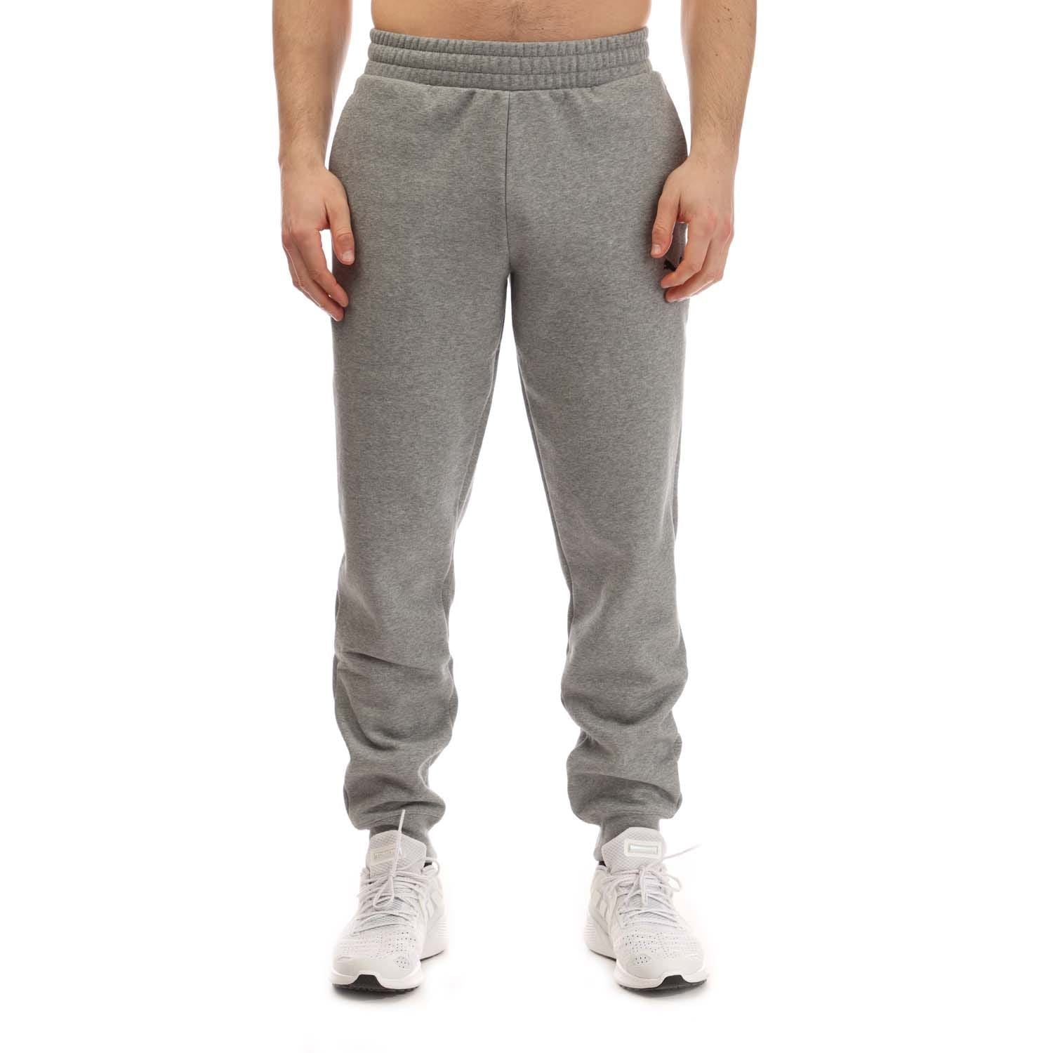 Puma Small Logo Cuffed Joggers