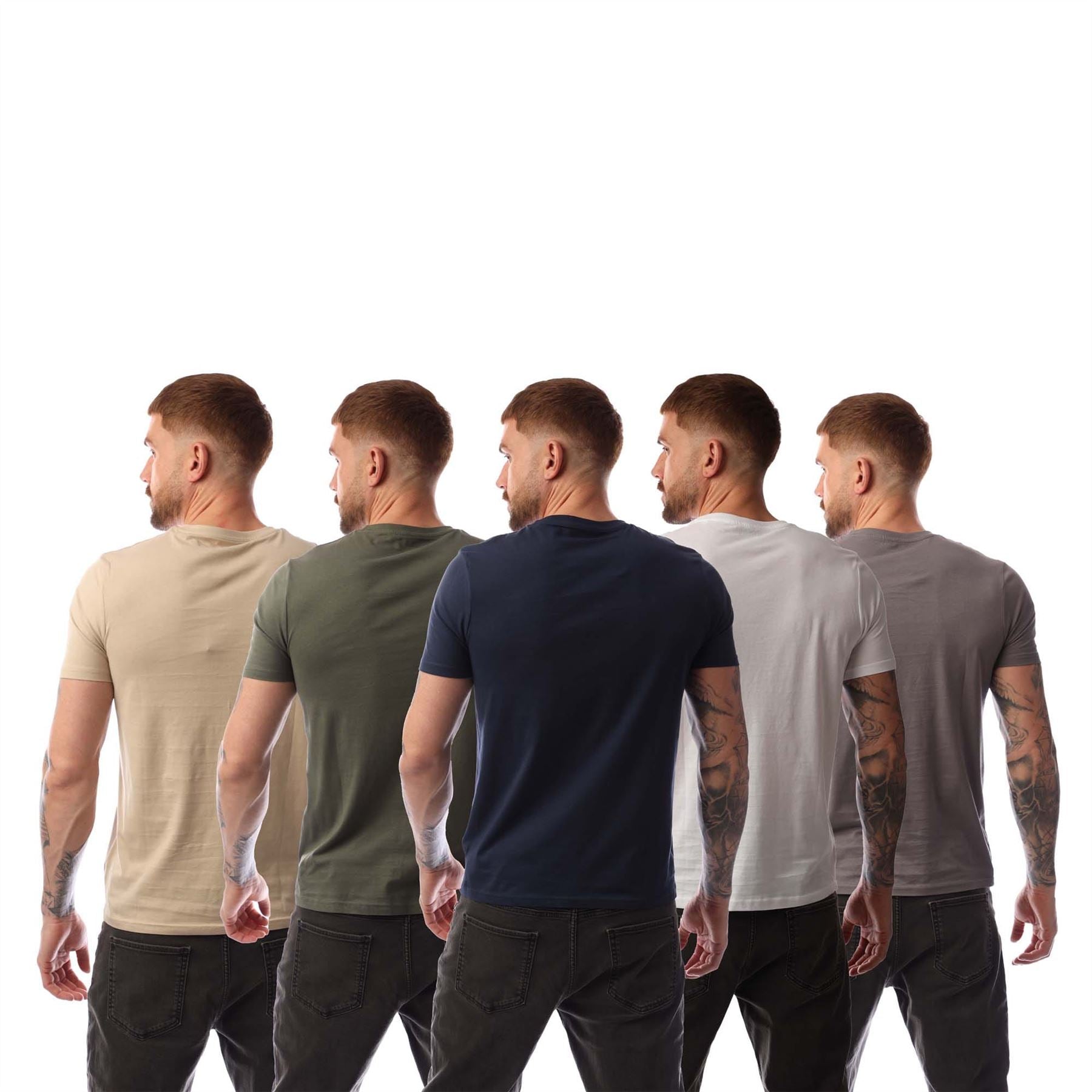 NICCE Mens Buena 5 Pack T-Shirts