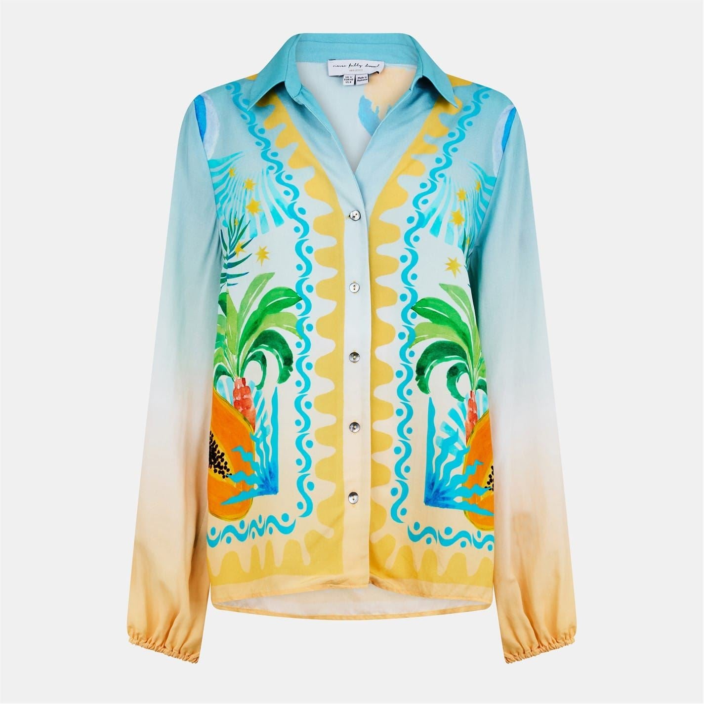 Never Fully Dressed Rio Regular Fit Long Sleeve Shirt