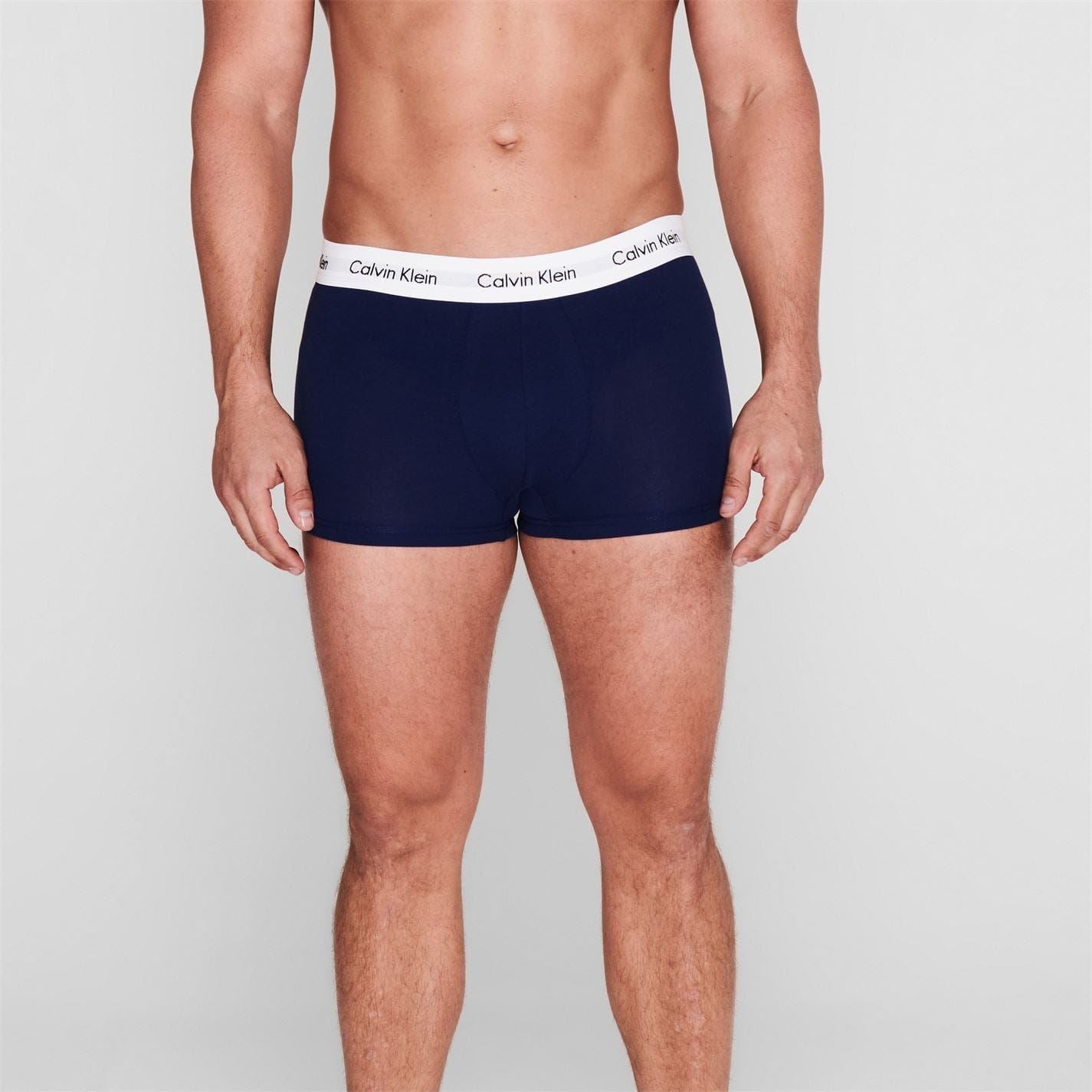 Calvin Klein Mens 3 Pack Boxer Shorts