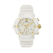 Versace Chronograph Sport Rubber Strap Analogue Watch
