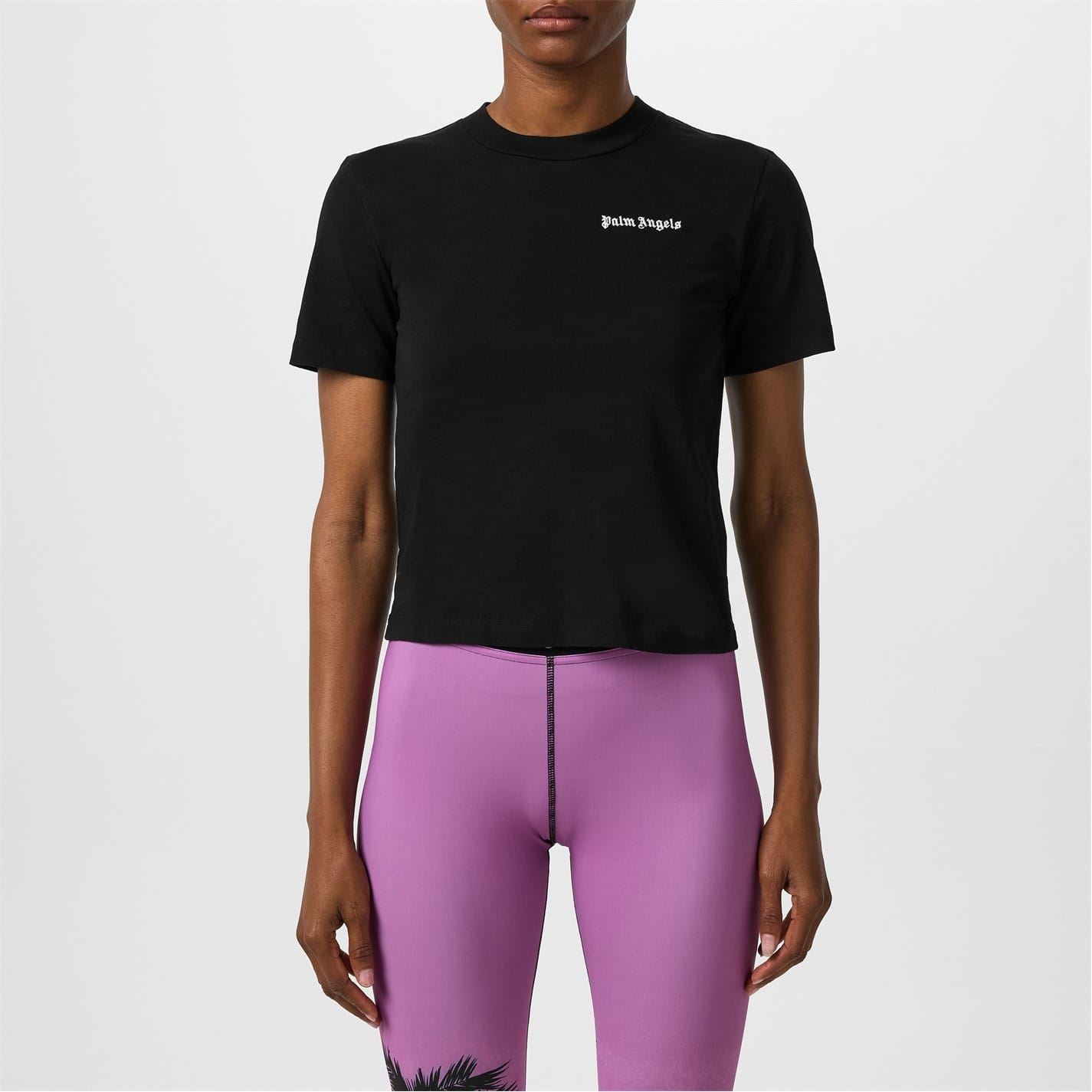 Palm Angels Embroidered Logo T-Shirt