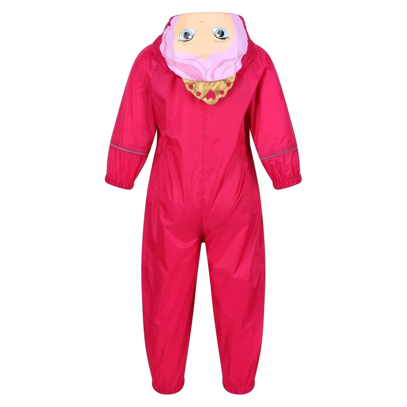 Regatta Super Girl Hooded Rain Jacket
