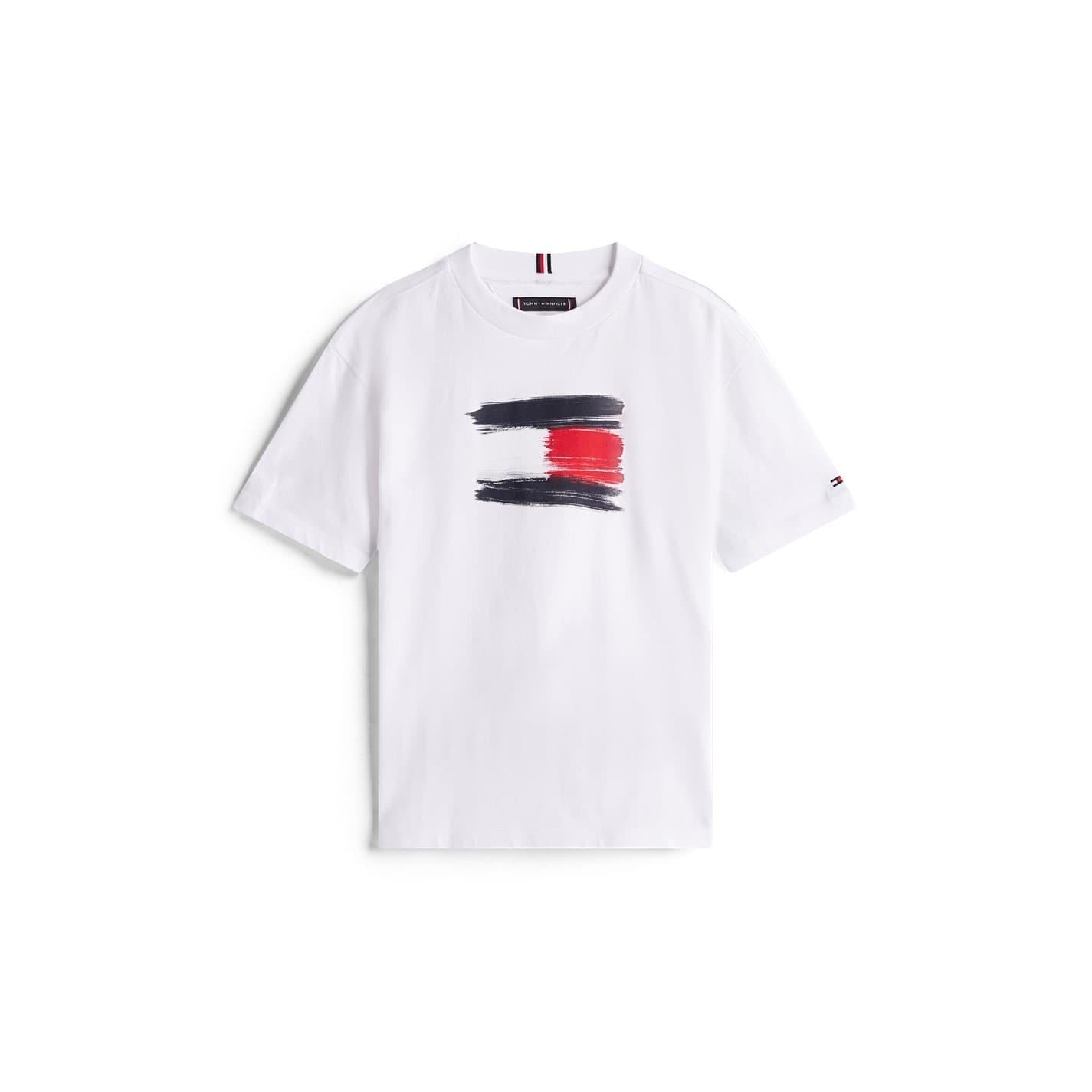 Tommy Hilfiger Flag T-Shirt Jn54