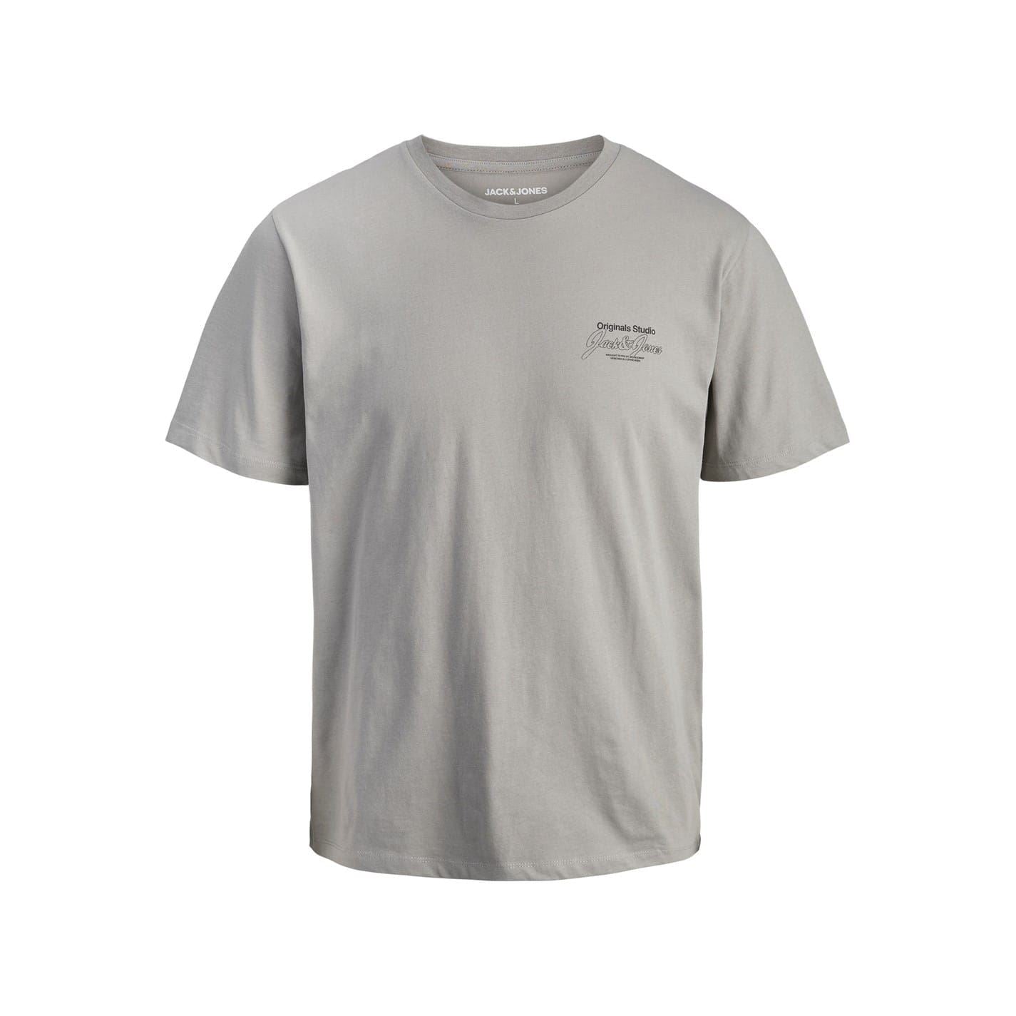 Jack and Jones Mens 5 Pack Short Sleeve T-Shirt