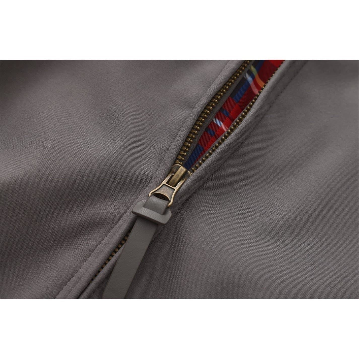 SoulCal Mock Neck Snap Button Ribbed Cuff Harrington Jacket