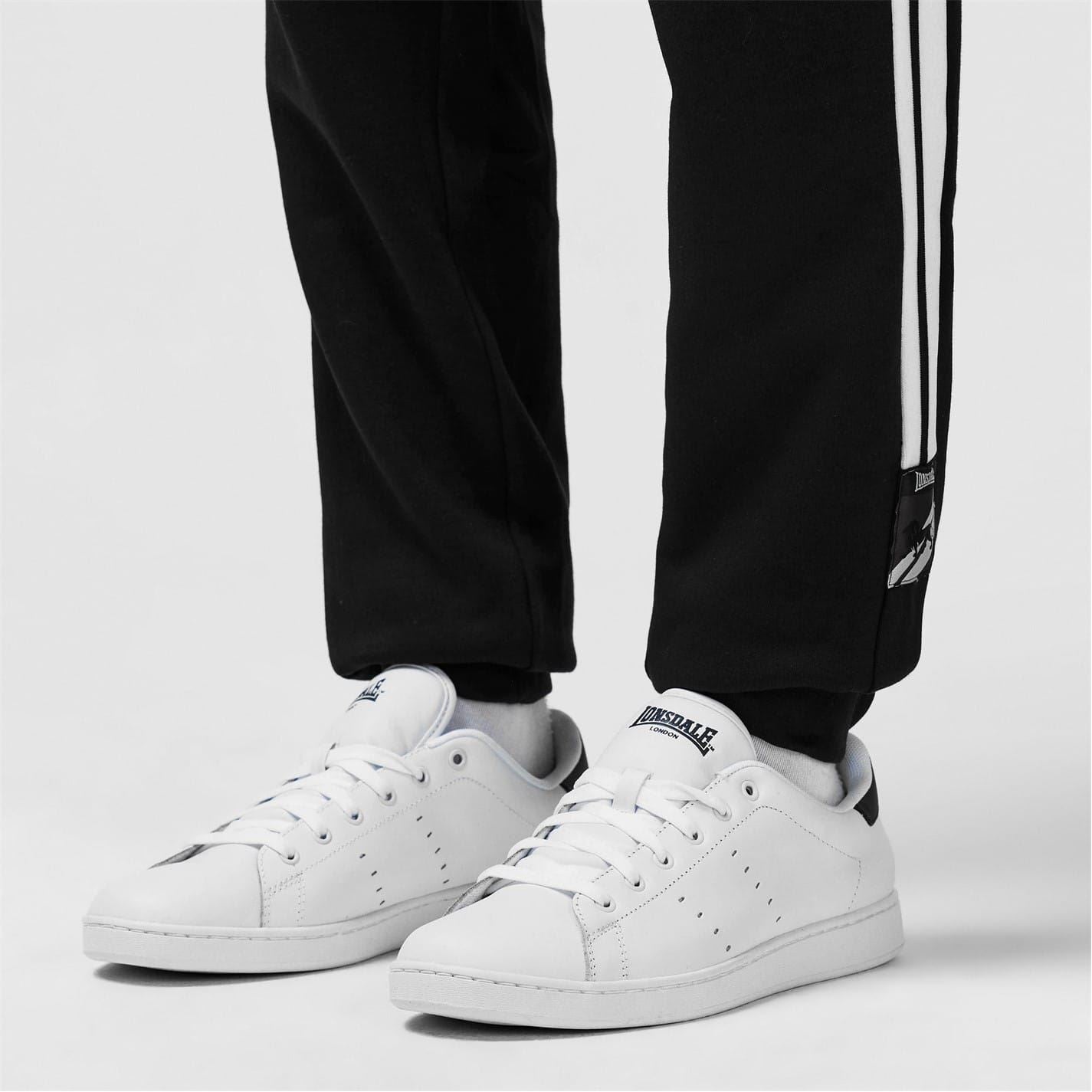 Lonsdale Mens Leyton Leather Trainers