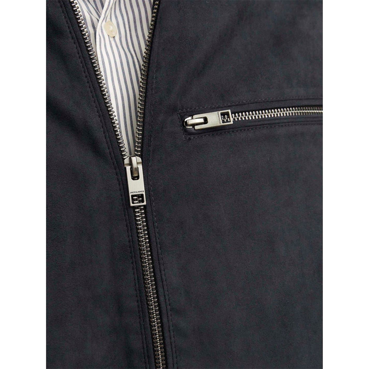 Jack and Jones Mens Biker Jacket