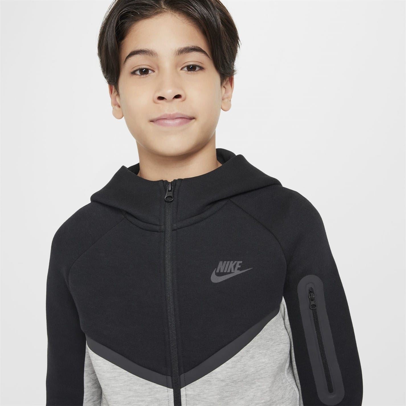 Nike Sportswear Tech Fleece Full Zip Hoodie Juniors