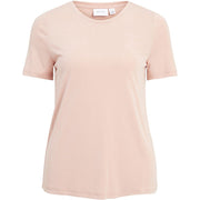 Vila O Neck Regular Fit Short Sleeve T-Shirt