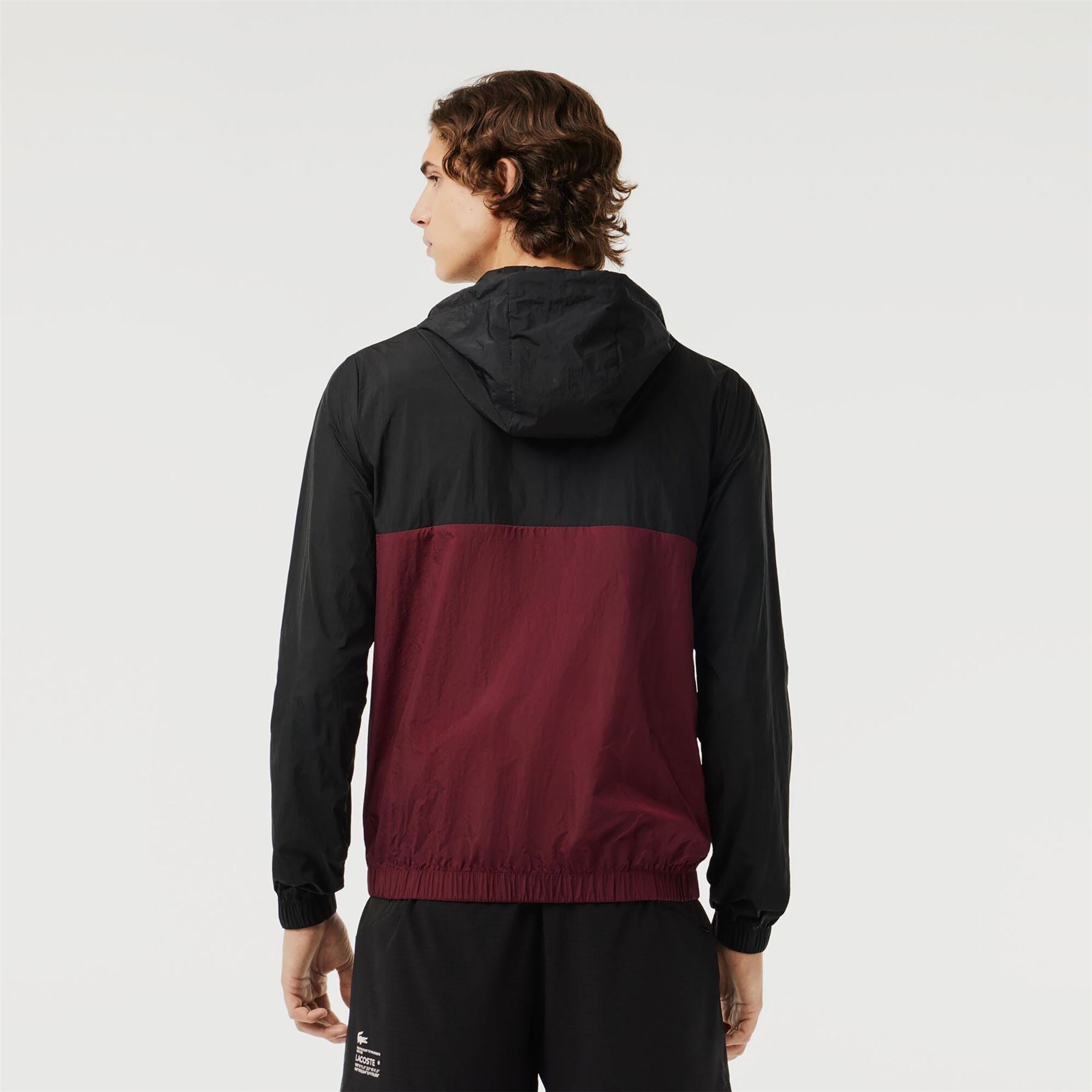 Lacoste Water Resistant Packaway Sport Jacket