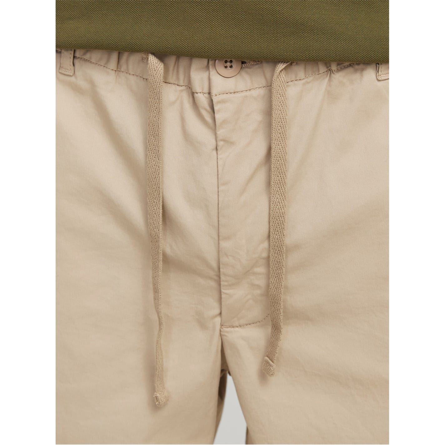 Jack and Jones Solid Patterned Bermuda Shorts