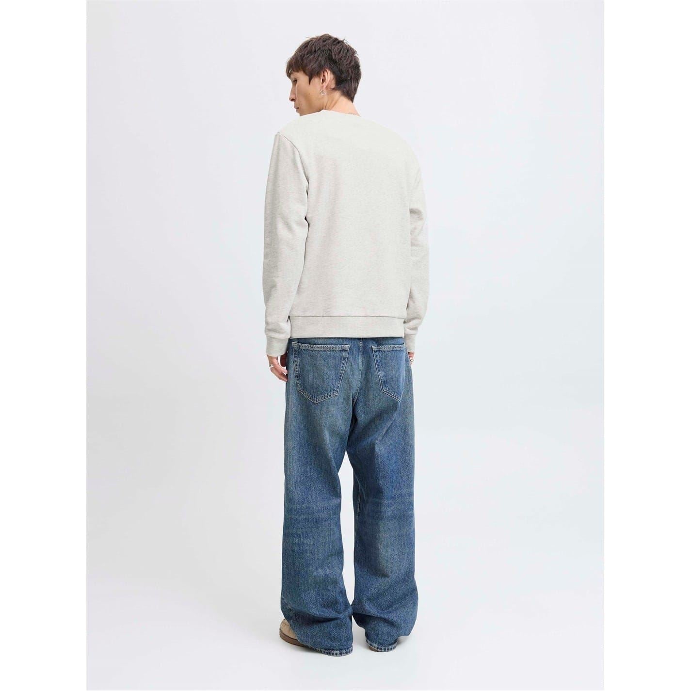 Jack and Jones 2 Pack Mason Crew Neck Long Sleeve Sweatshirt