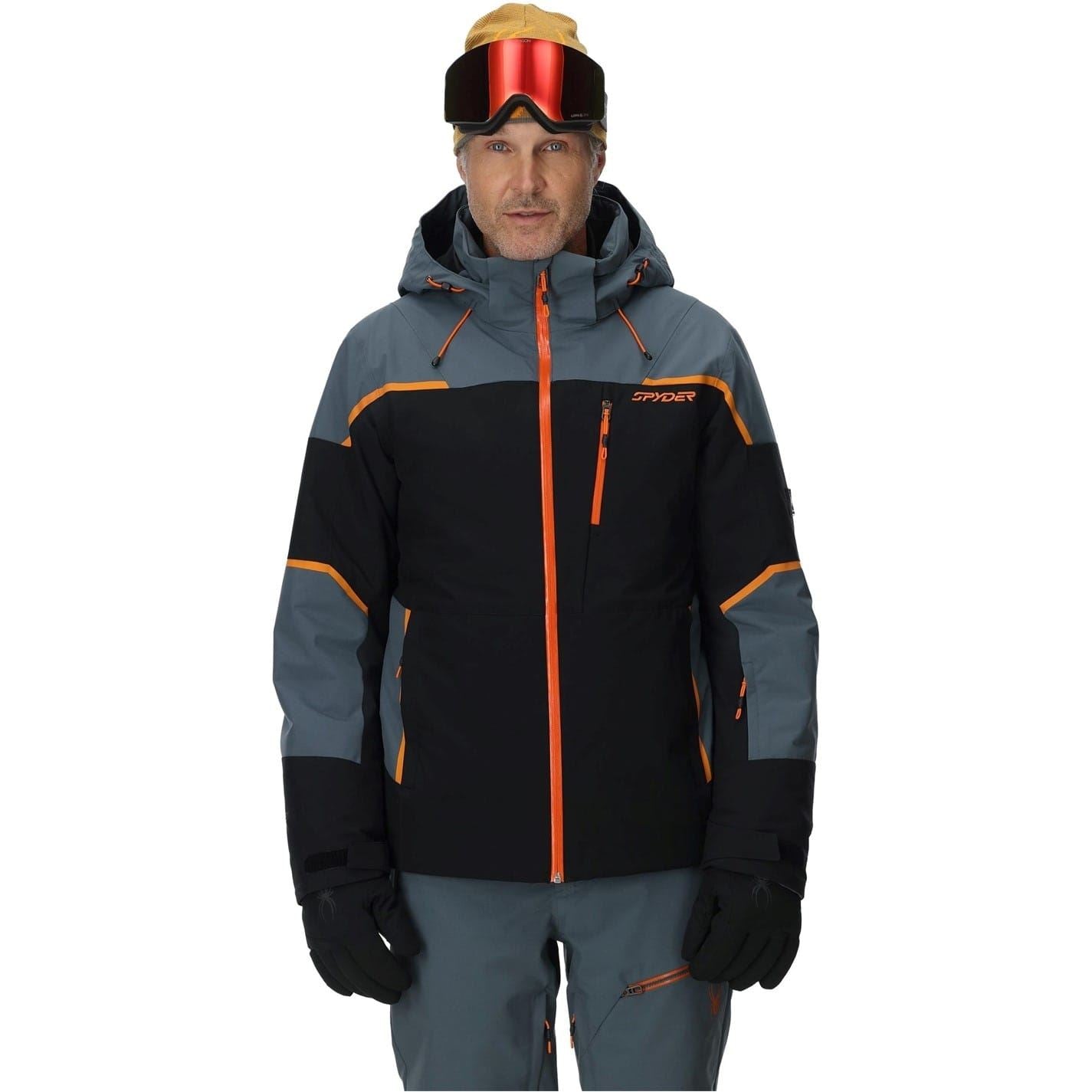 Spyder Chambers Hooded Neck Color Block Ski Jacket