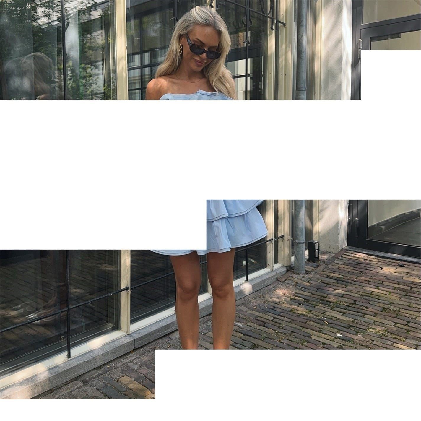 Collective The Label Layered Mini Dress