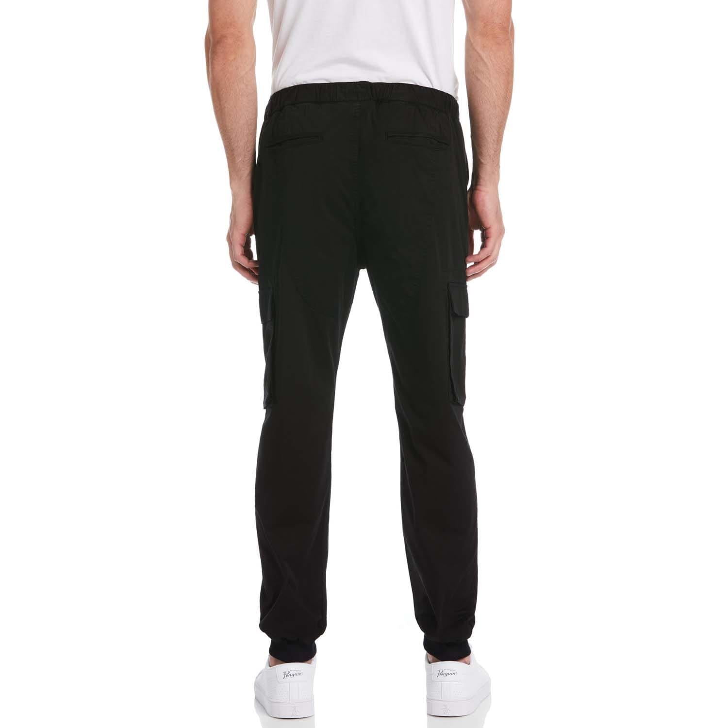 Original Penguin Tapered Fit Drawstring Cargo Pants
