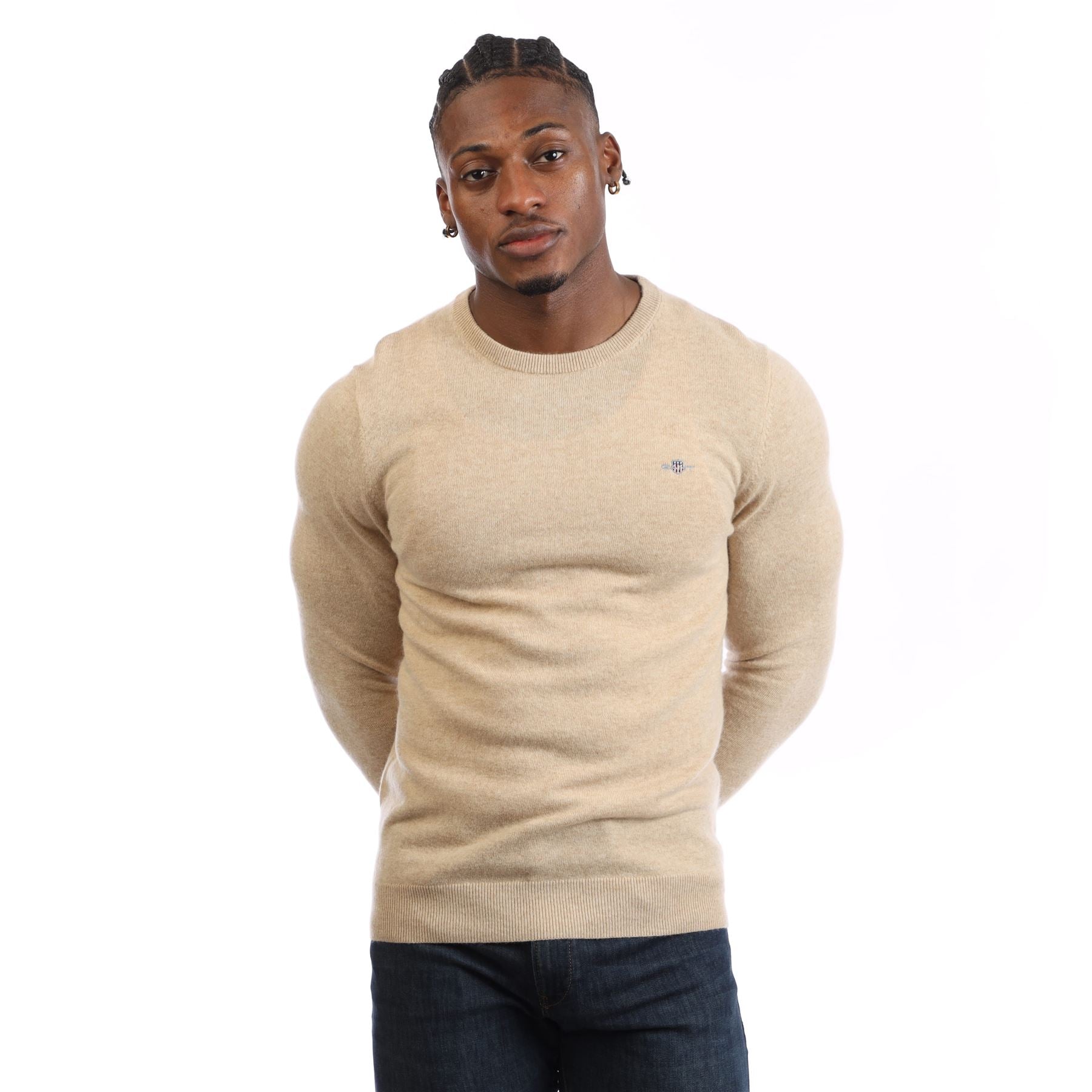 Gant Lambswool Blend Crewneck Sweatshirt