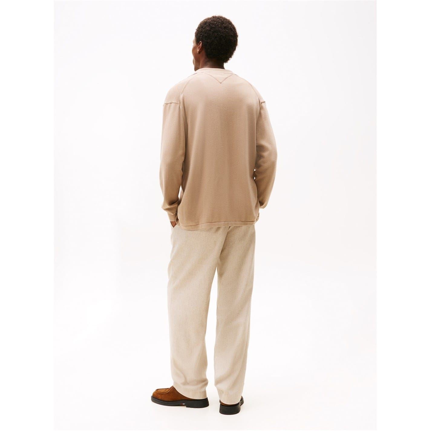 Tommy Hilfiger Solid Patterned Ribbed Cuff Overshirt