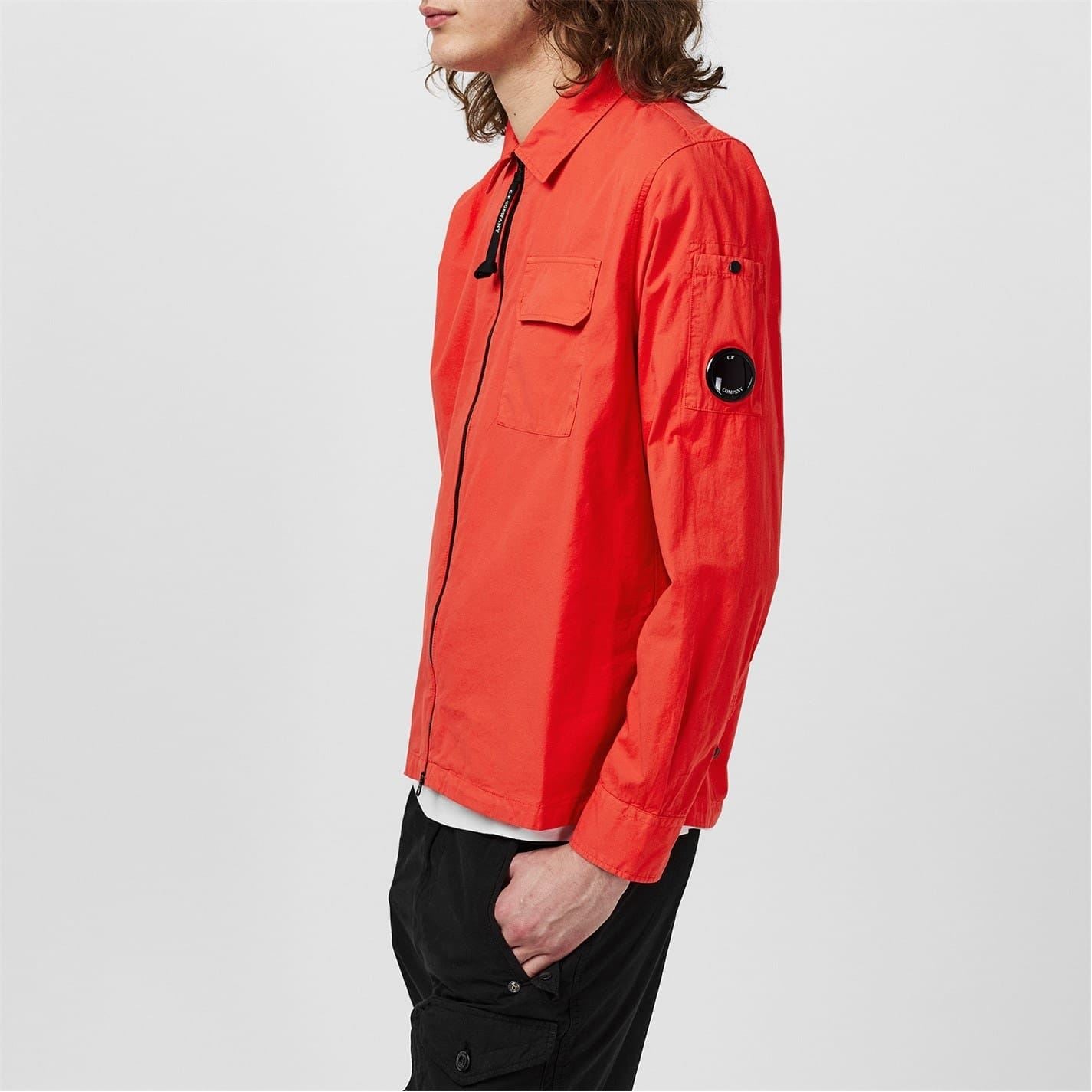 C.P. Company Mens Gabardine Lens Overshirt