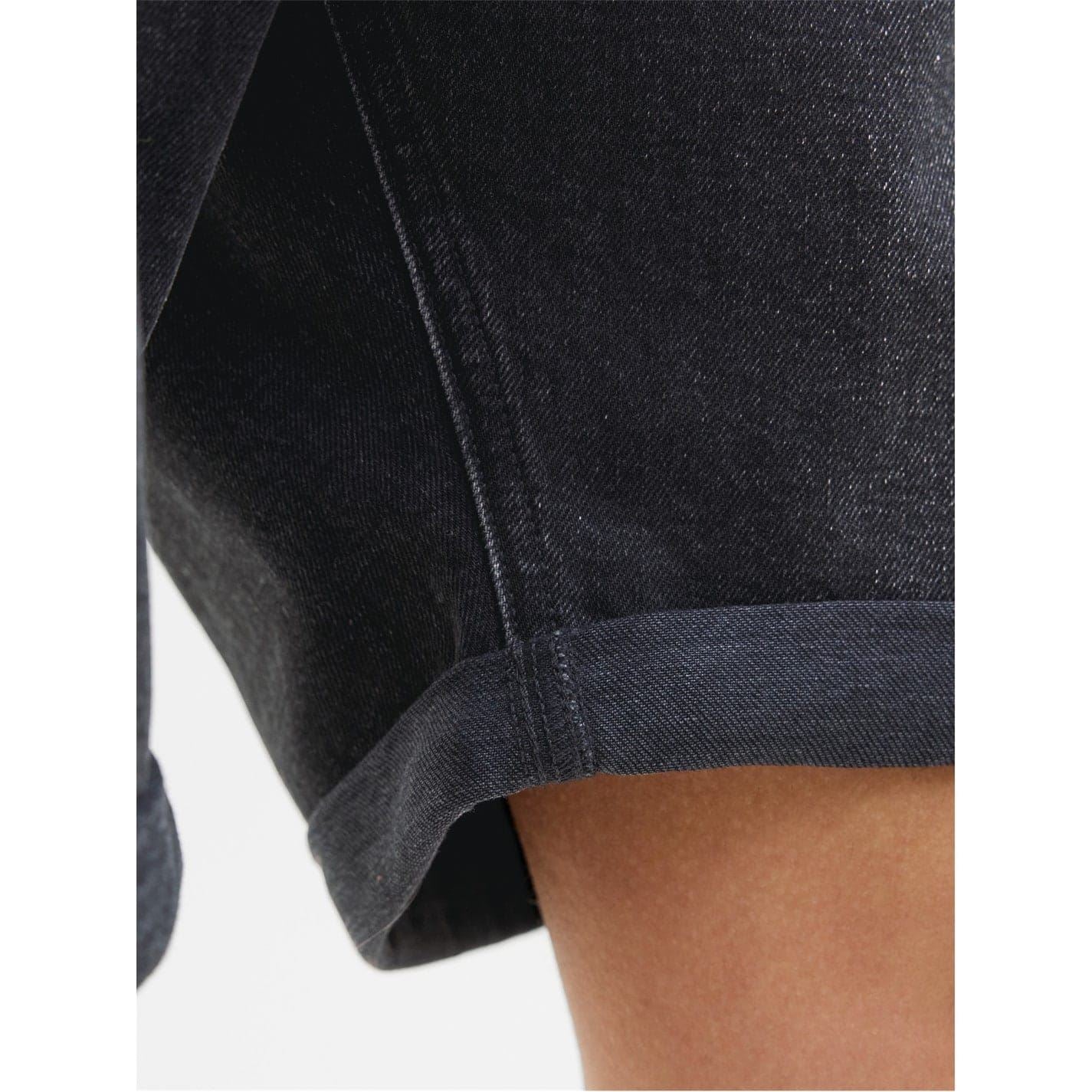 Jack and Jones Rick Denim Bermuda Shorts with Banded Hem
