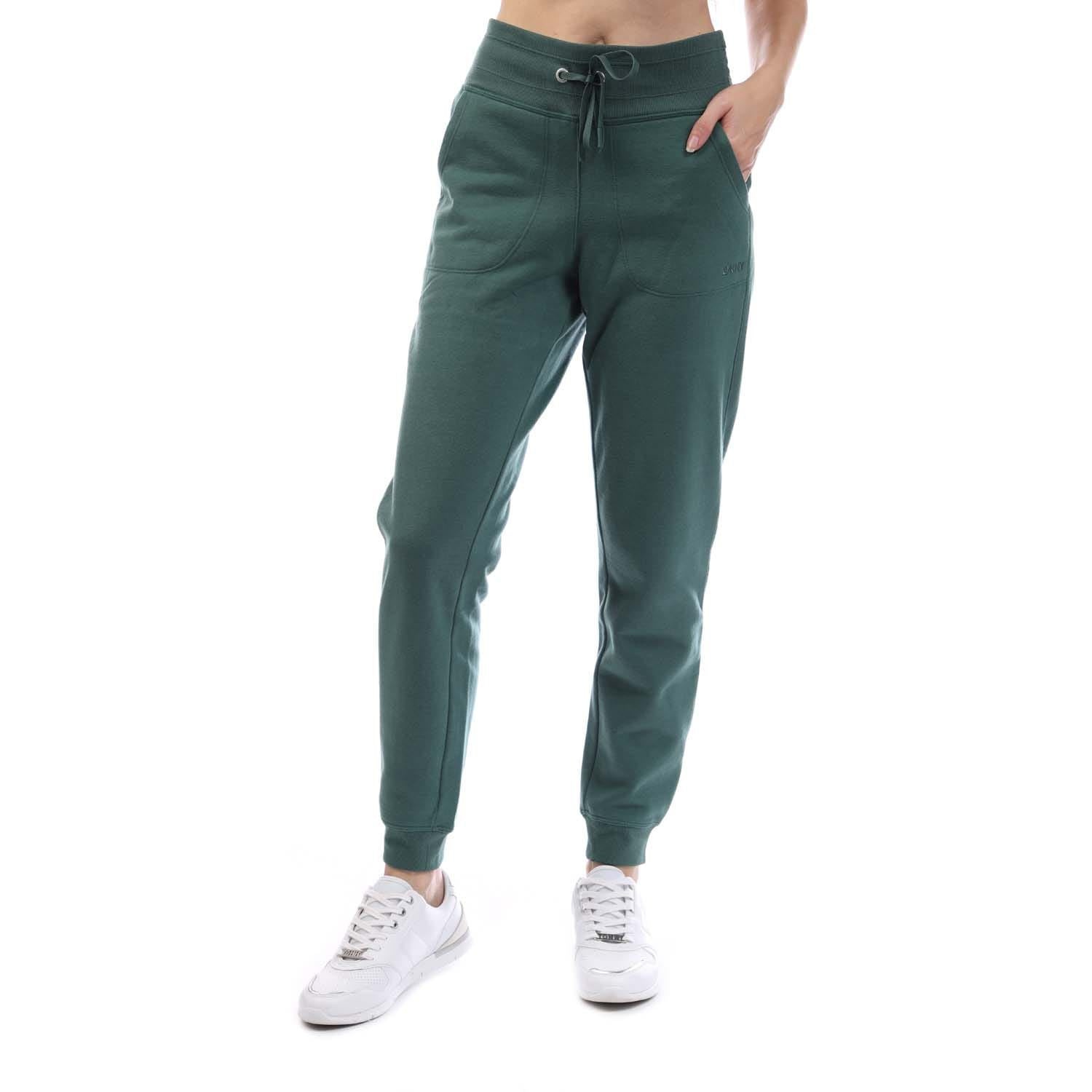DKNY Embelleshed Logo Jogger Pant with Pockets