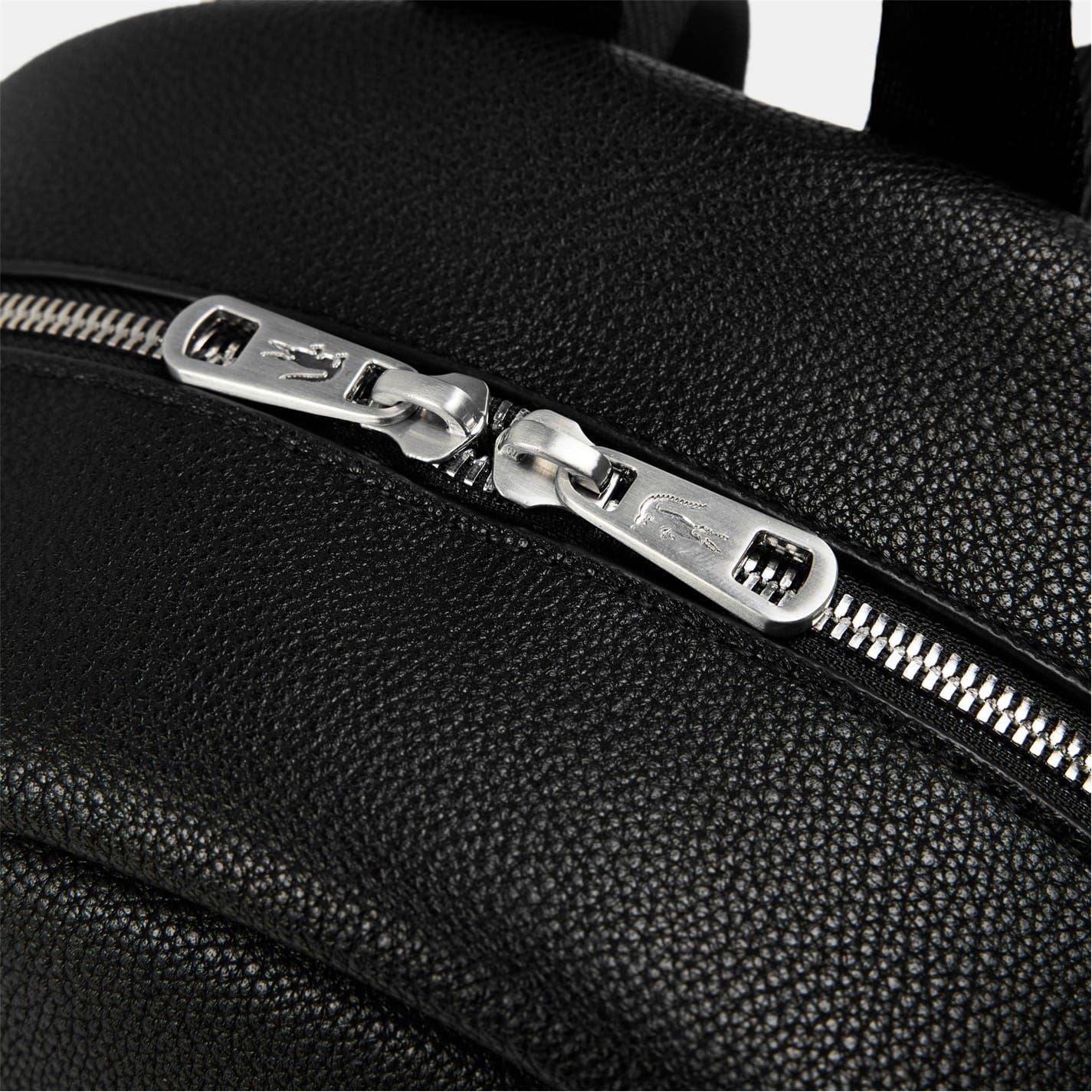 Lacoste Business Backpack with Silver Tone Hardware