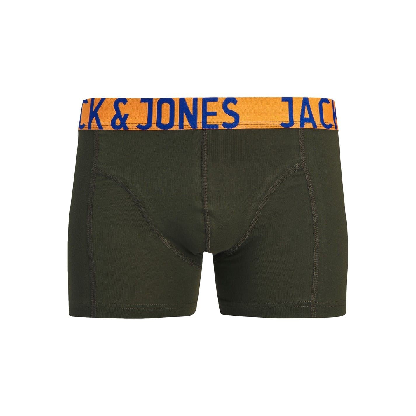 Jack and Jones Wild 3 Pack Trunks
