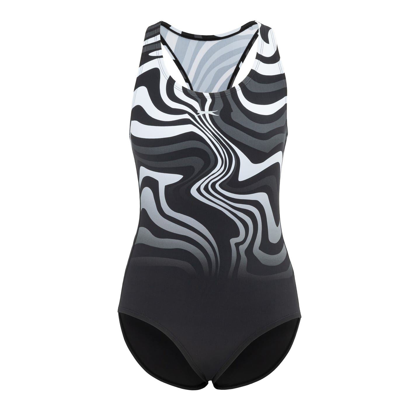 Slazenger Wave Patterned Snug Fit Swimsuit
